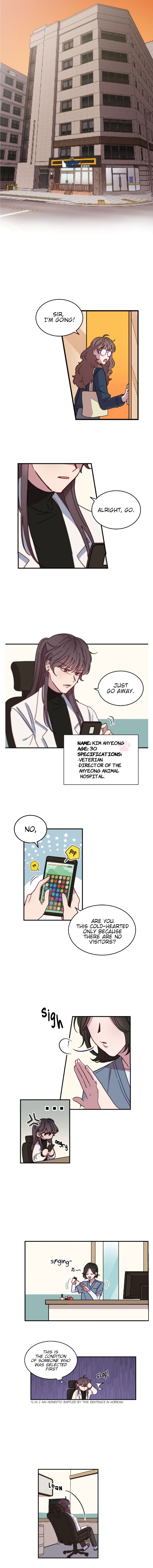 An animal hospital in the border area Chapter 1 page 2