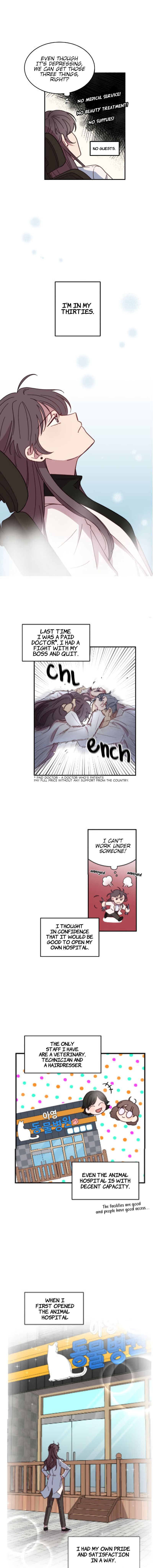 An animal hospital in the border area Chapter 1 page 3