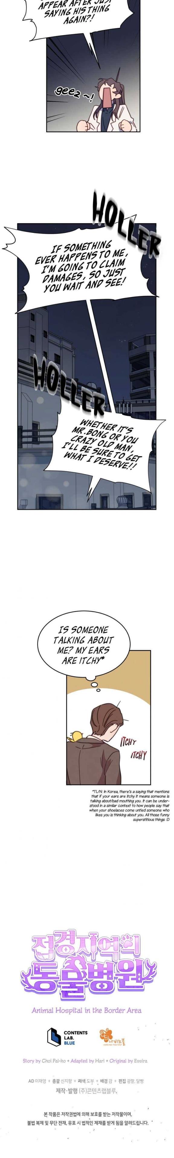 An animal hospital in the border area Chapter 5 page 22