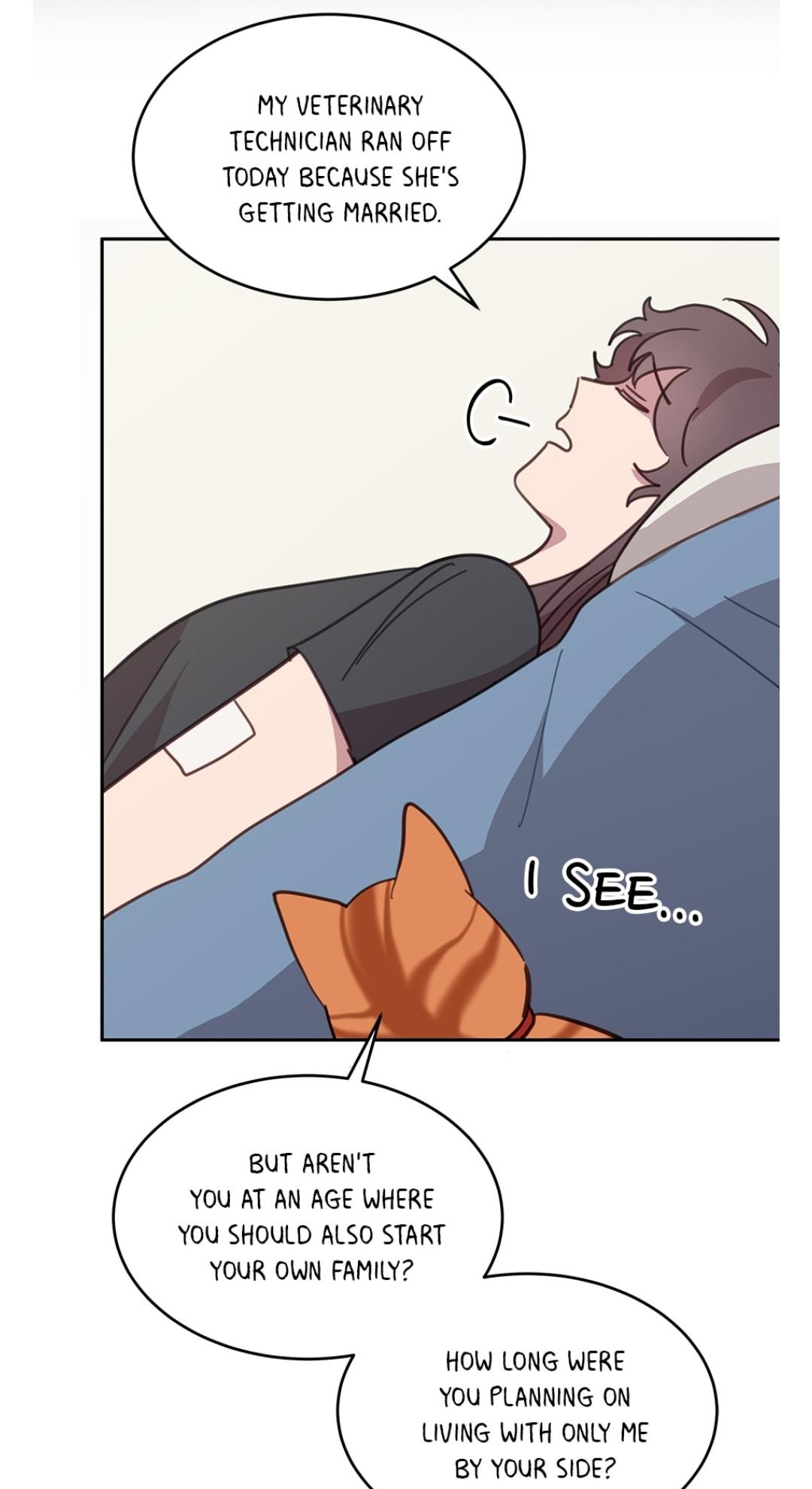 An animal hospital in the border area Chapter 8 page 36