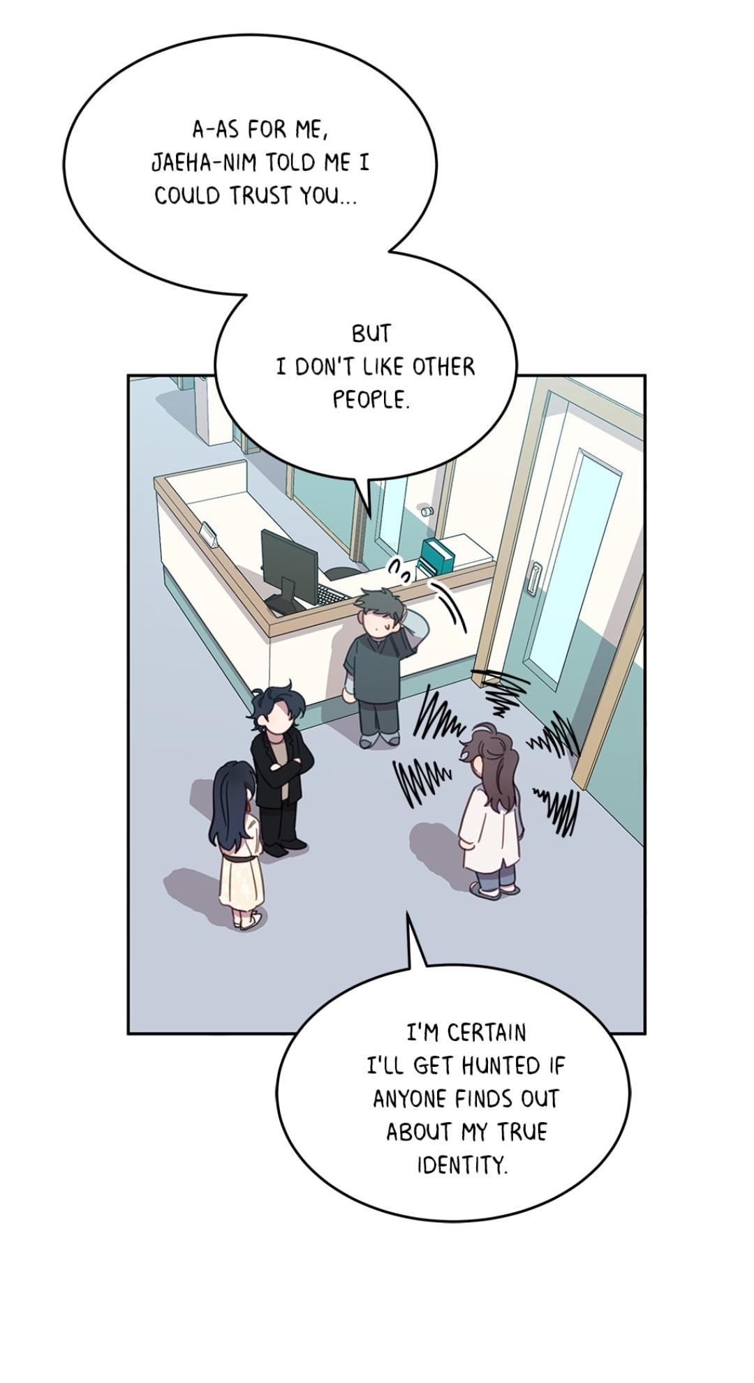 An animal hospital in the border area Chapter 13 page 38
