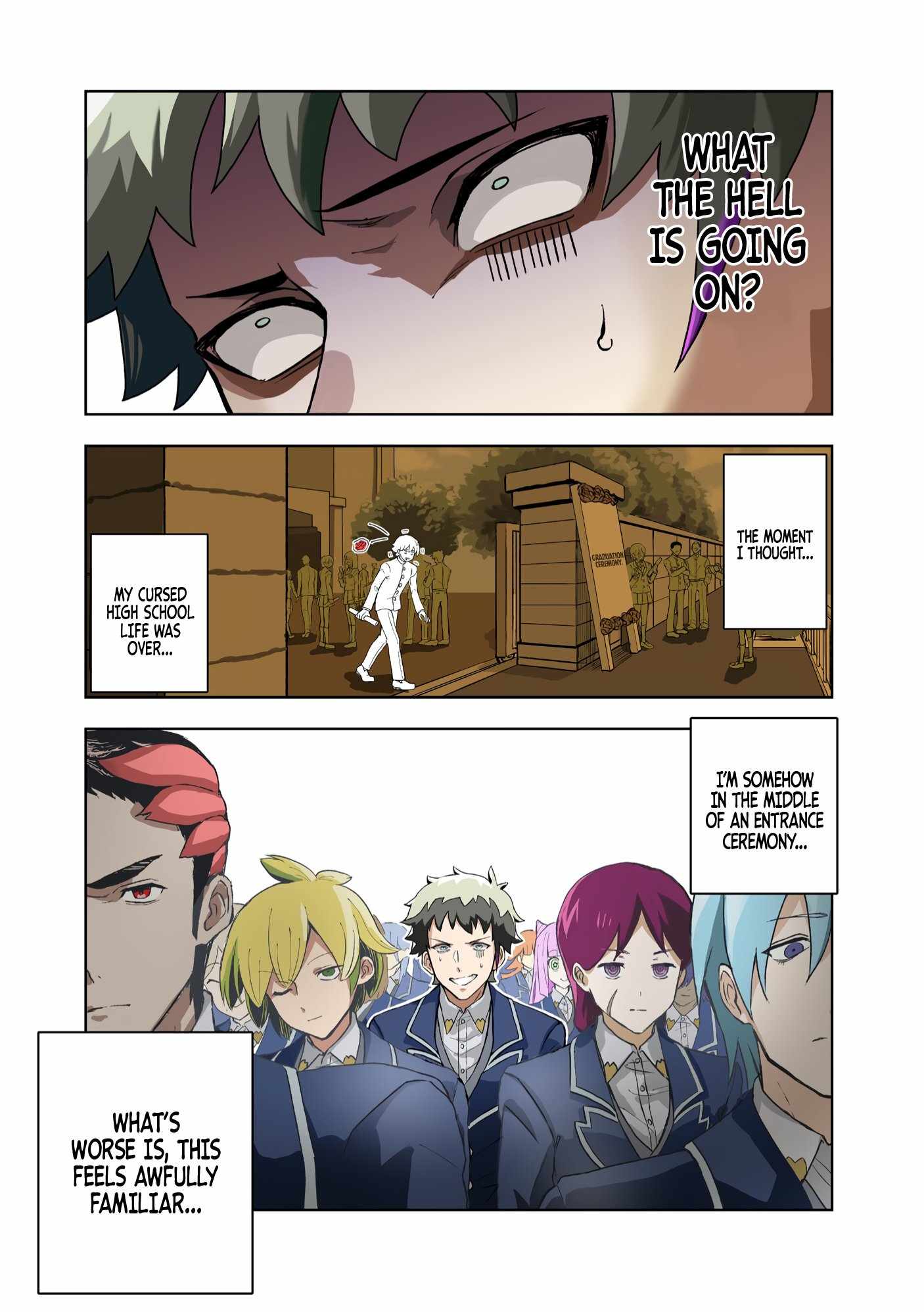 I was Transmigrated as the Bottom-Tier of the Dungeon Academy, but I have a Strategy Guide for Some Reason Chapter 1 page 6
