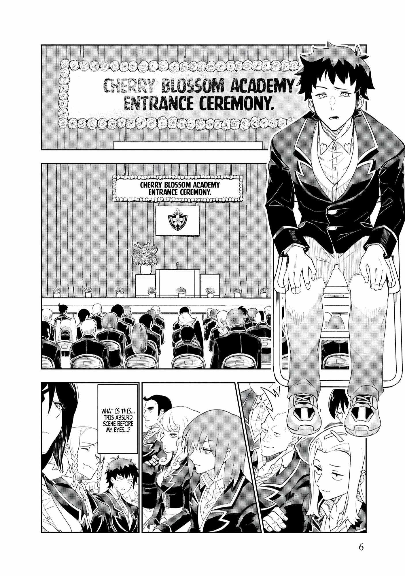 I was Transmigrated as the Bottom-Tier of the Dungeon Academy, but I have a Strategy Guide for Some Reason Chapter 1 page 8