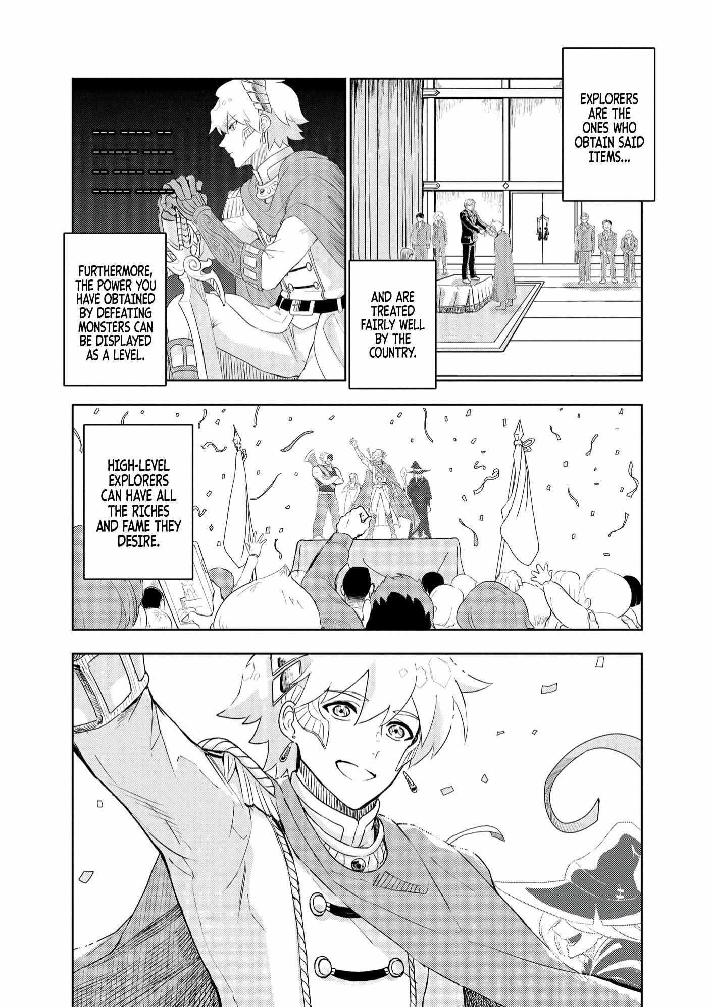 I was Transmigrated as the Bottom-Tier of the Dungeon Academy, but I have a Strategy Guide for Some Reason Chapter 1 page 12