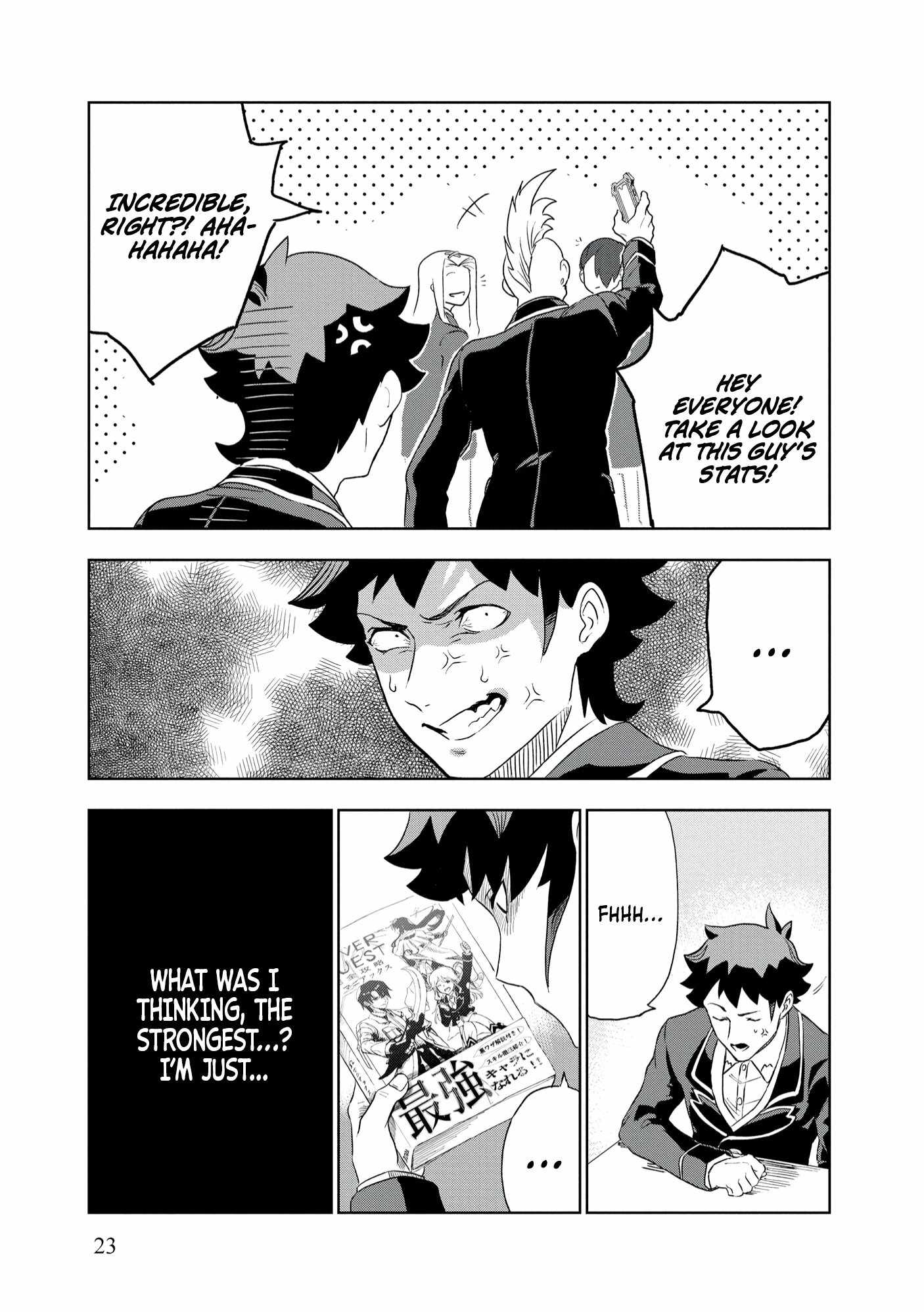I was Transmigrated as the Bottom-Tier of the Dungeon Academy, but I have a Strategy Guide for Some Reason Chapter 1 page 25
