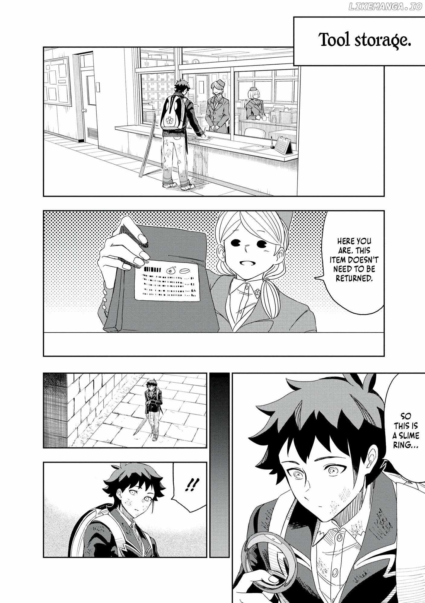 I was Transmigrated as the Bottom-Tier of the Dungeon Academy, but I have a Strategy Guide for Some Reason Chapter 2 page 23