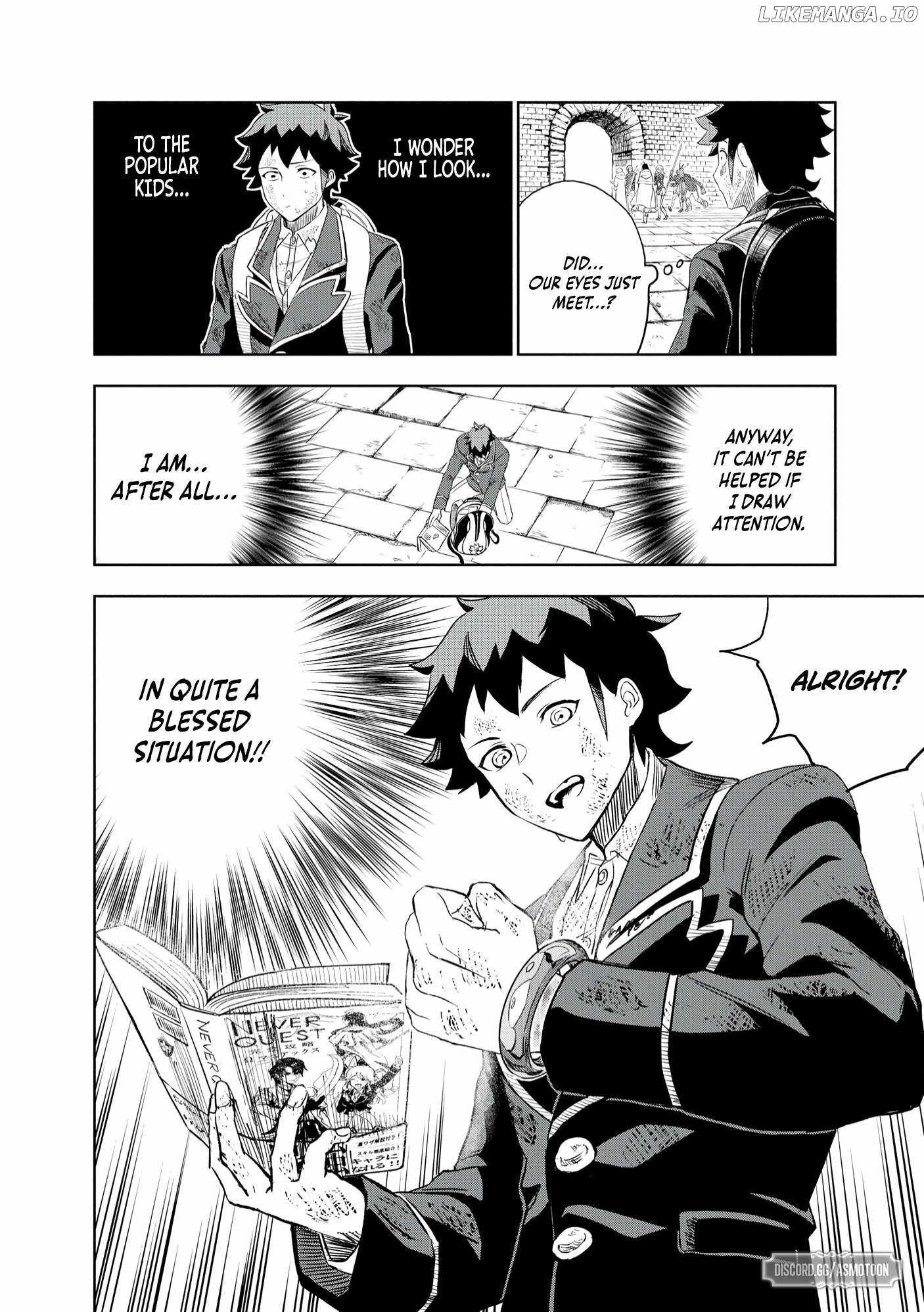 I was Transmigrated as the Bottom-Tier of the Dungeon Academy, but I have a Strategy Guide for Some Reason Chapter 2 page 25