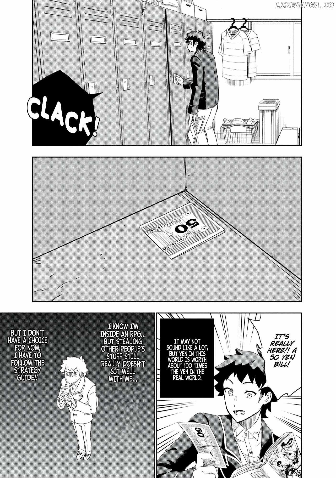 I was Transmigrated as the Bottom-Tier of the Dungeon Academy, but I have a Strategy Guide for Some Reason Chapter 2 page 12