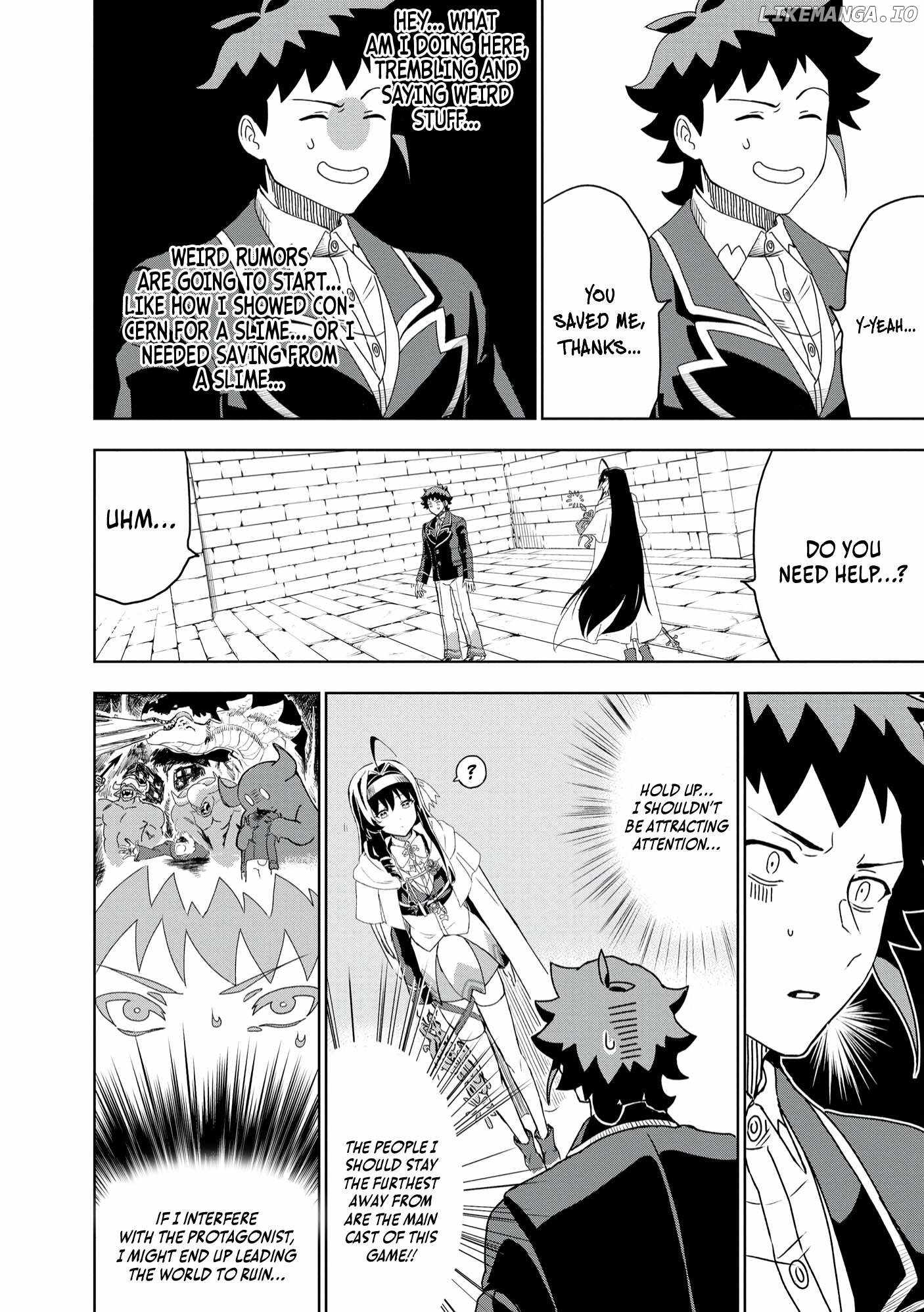 I was Transmigrated as the Bottom-Tier of the Dungeon Academy, but I have a Strategy Guide for Some Reason Chapter 3 page 21