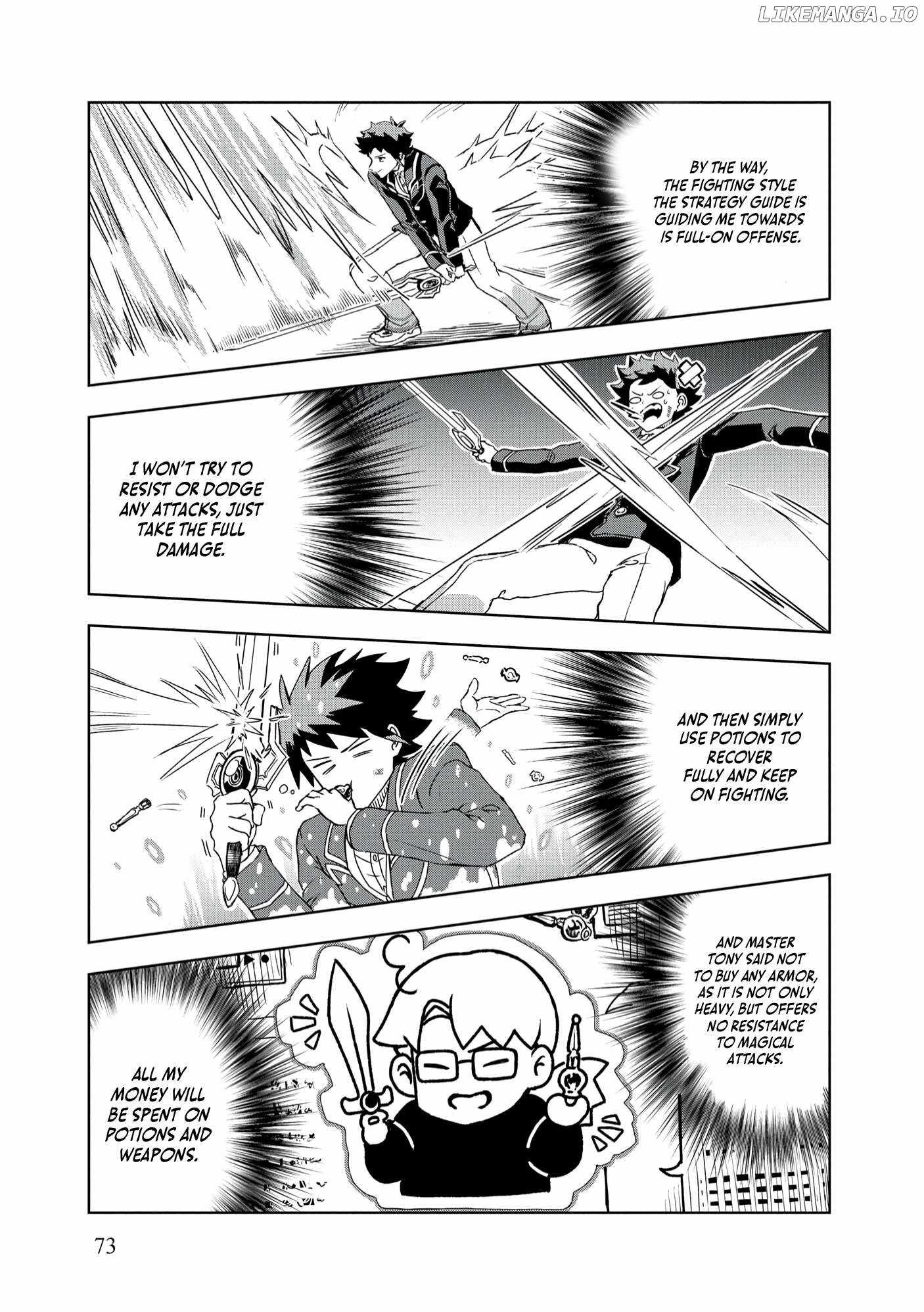 I was Transmigrated as the Bottom-Tier of the Dungeon Academy, but I have a Strategy Guide for Some Reason Chapter 3 page 24