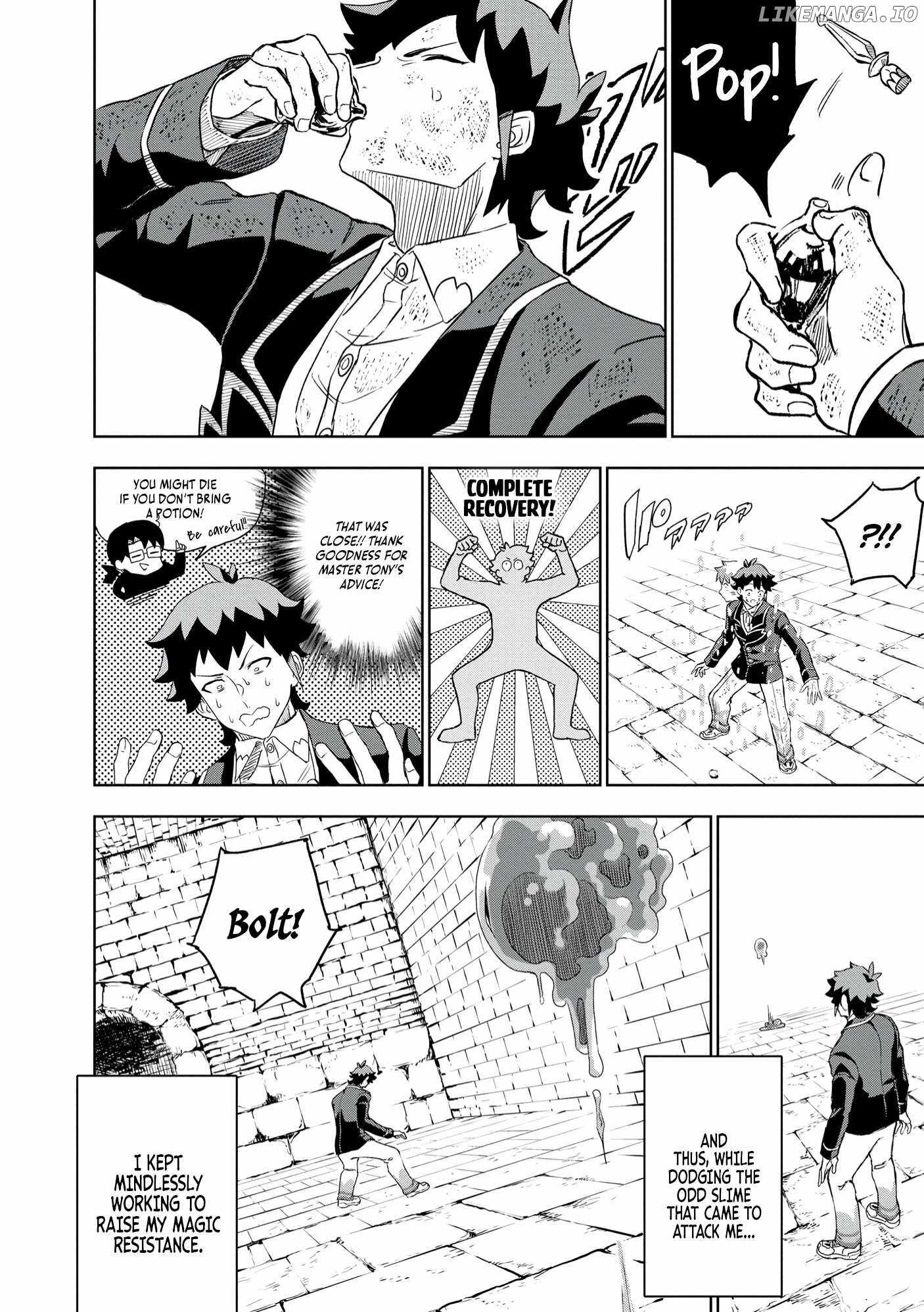 I was Transmigrated as the Bottom-Tier of the Dungeon Academy, but I have a Strategy Guide for Some Reason Chapter 3 page 7