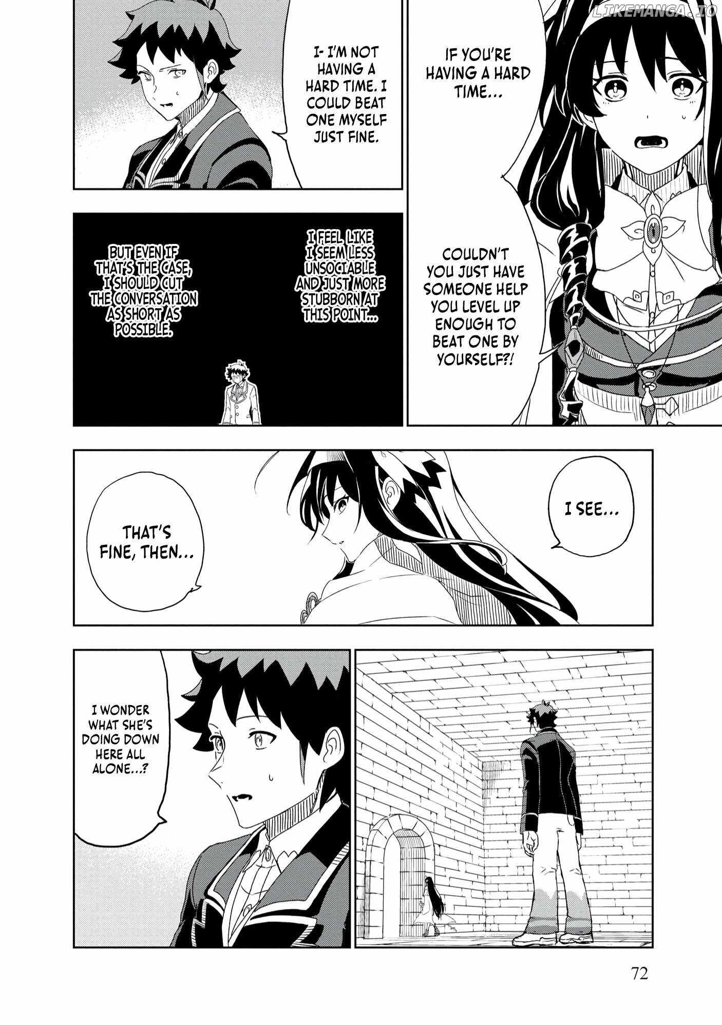 I was Transmigrated as the Bottom-Tier of the Dungeon Academy, but I have a Strategy Guide for Some Reason Chapter 3 page 23