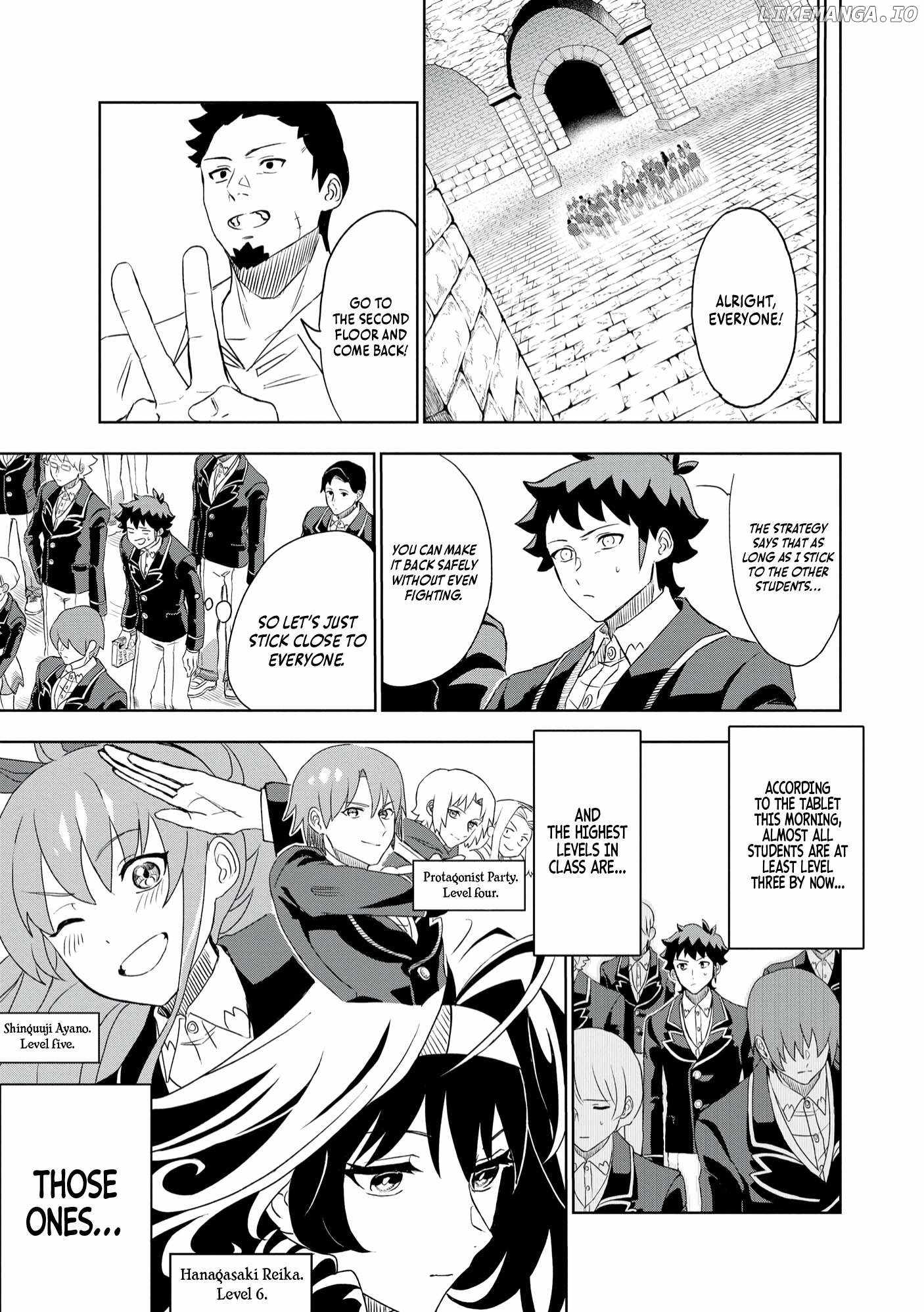 I was Transmigrated as the Bottom-Tier of the Dungeon Academy, but I have a Strategy Guide for Some Reason Chapter 3 page 12