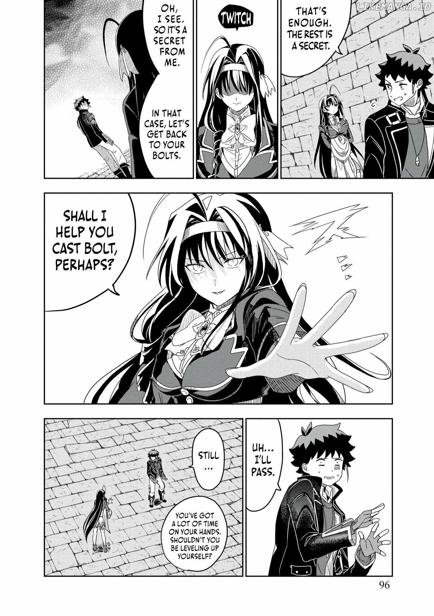 I was Transmigrated as the Bottom-Tier of the Dungeon Academy, but I have a Strategy Guide for Some Reason Chapter 4 page 23