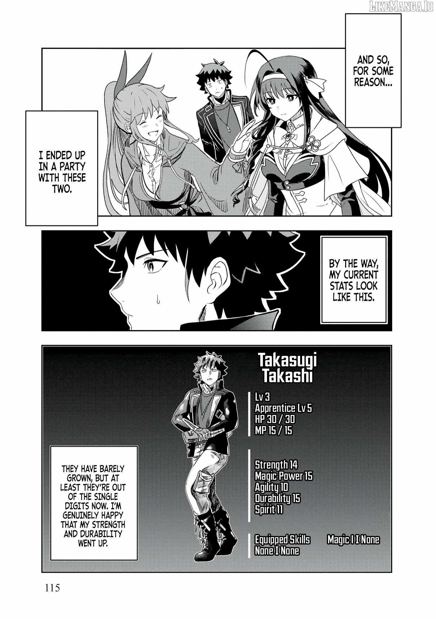 I was Transmigrated as the Bottom-Tier of the Dungeon Academy, but I have a Strategy Guide for Some Reason Chapter 5 page 14