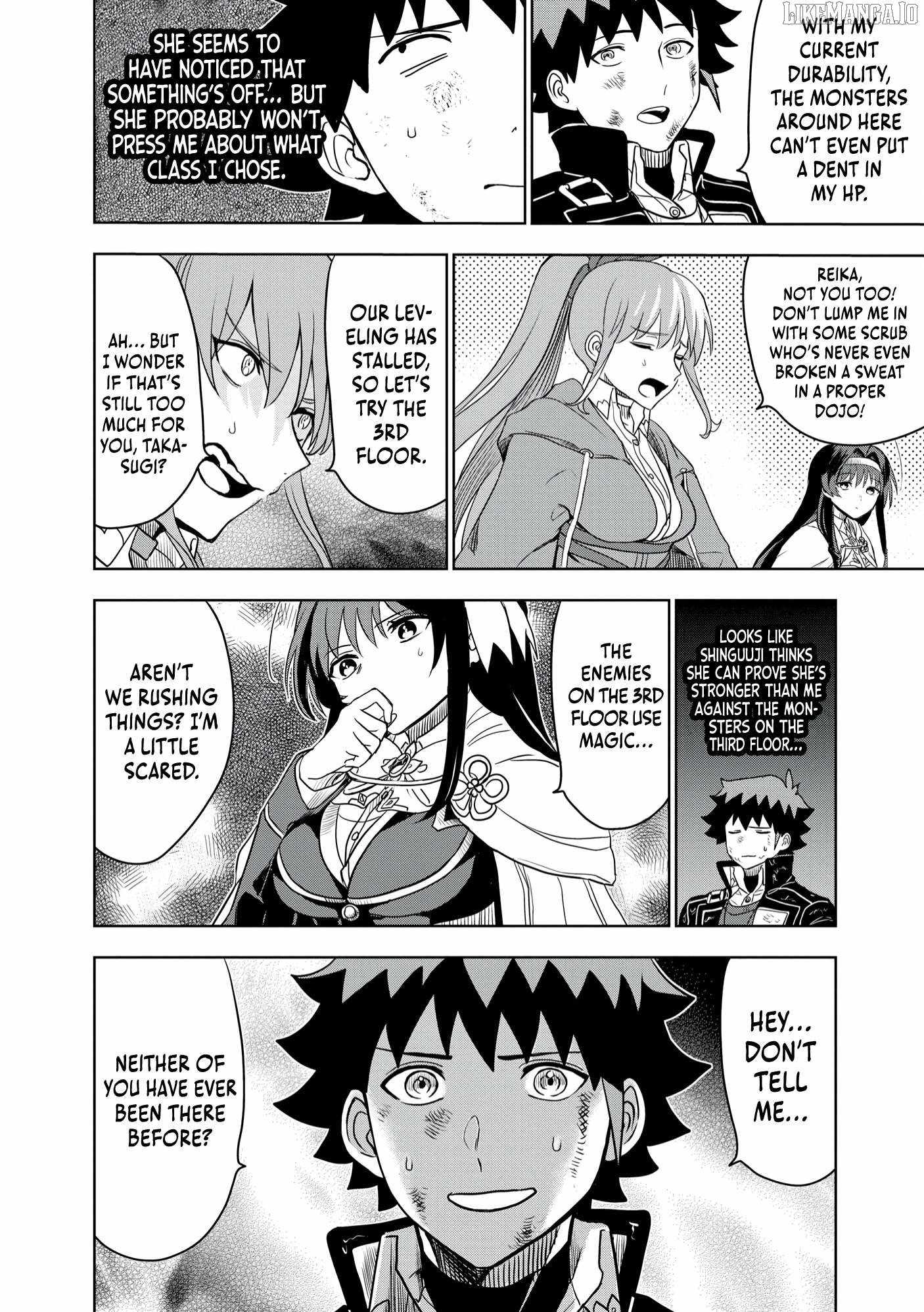 I was Transmigrated as the Bottom-Tier of the Dungeon Academy, but I have a Strategy Guide for Some Reason Chapter 7 page 13