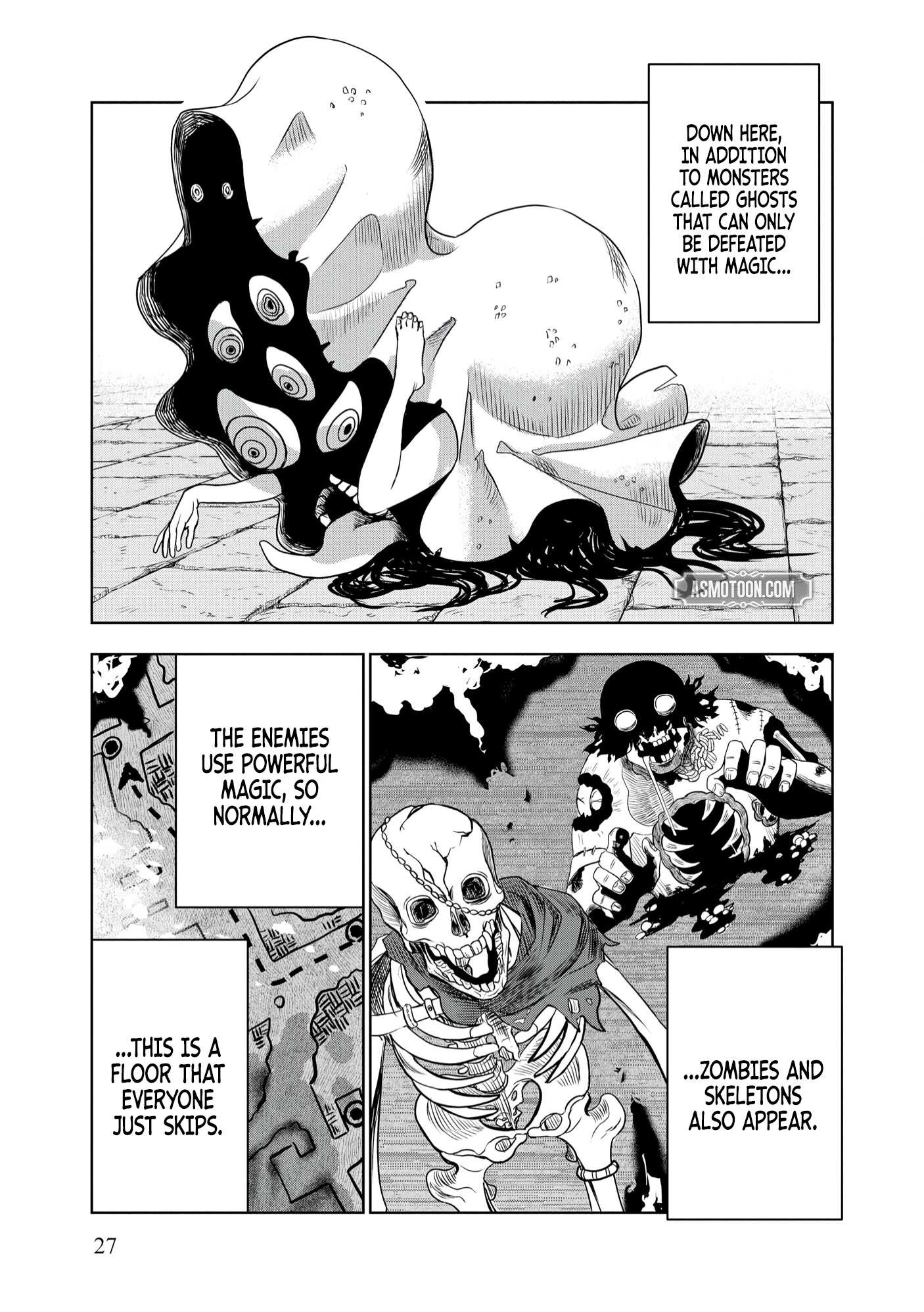 I was Transmigrated as the Bottom-Tier of the Dungeon Academy, but I have a Strategy Guide for Some Reason Chapter 8 page 30