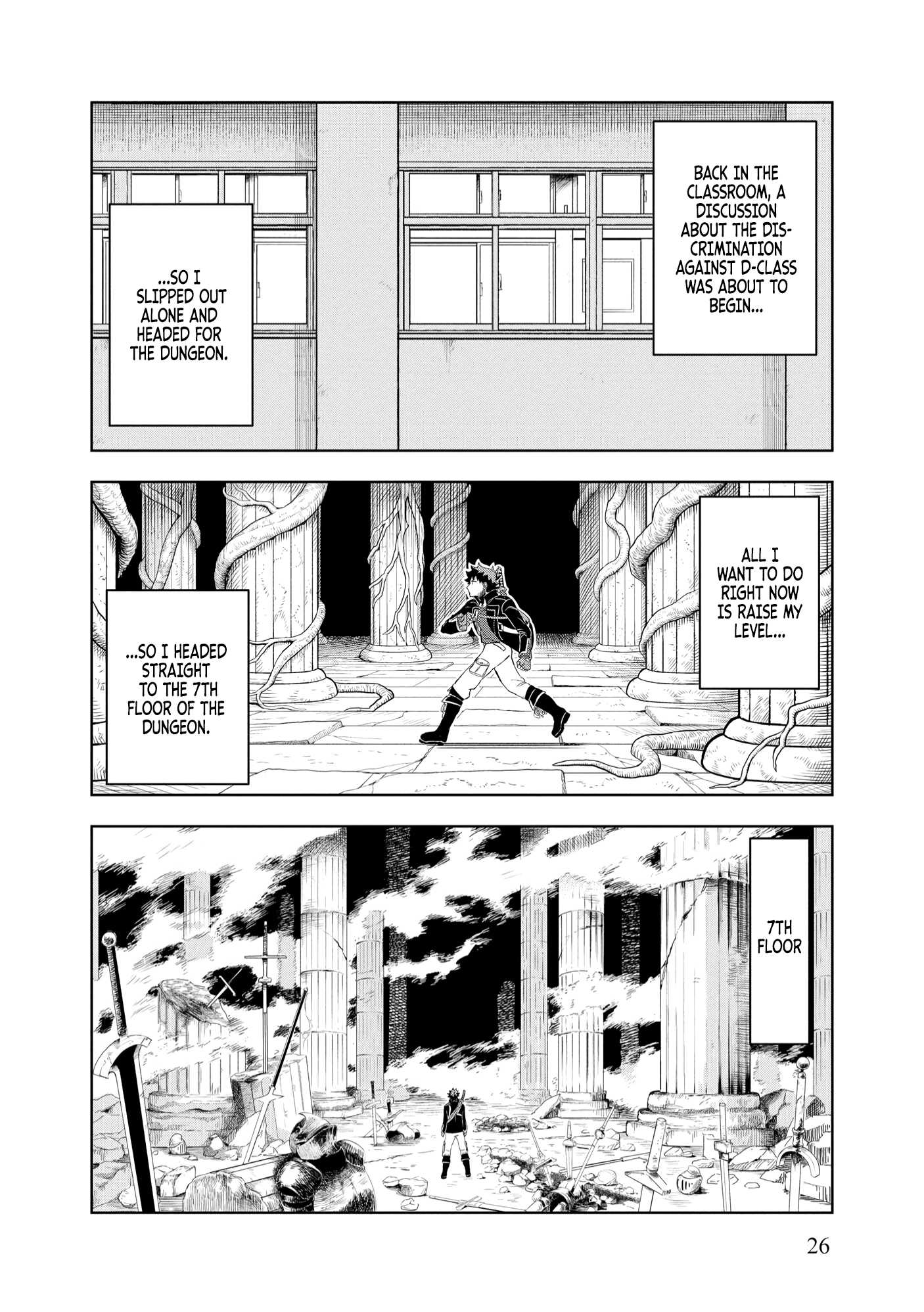 I was Transmigrated as the Bottom-Tier of the Dungeon Academy, but I have a Strategy Guide for Some Reason Chapter 8 page 29