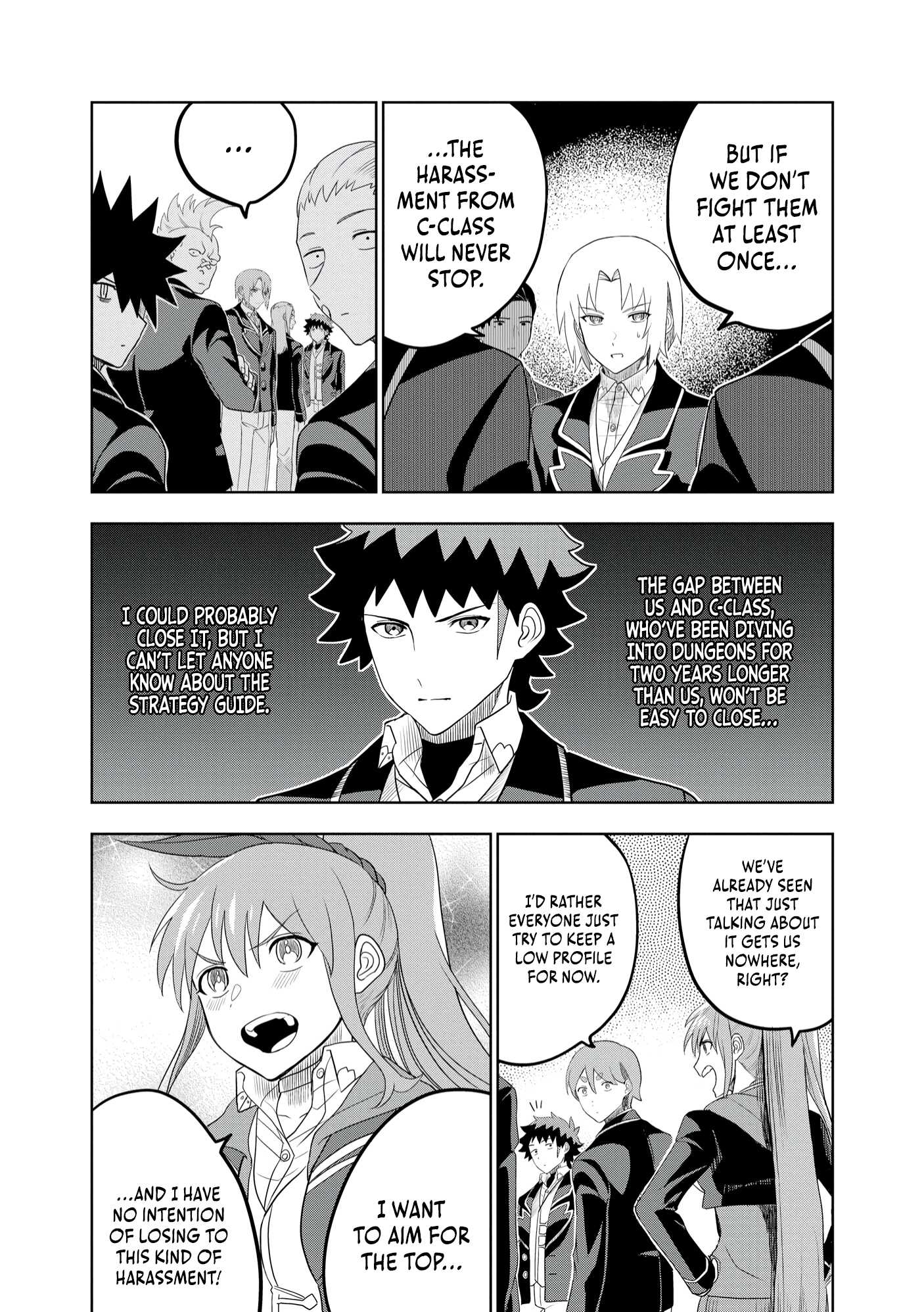 I was Transmigrated as the Bottom-Tier of the Dungeon Academy, but I have a Strategy Guide for Some Reason Chapter 8 page 36