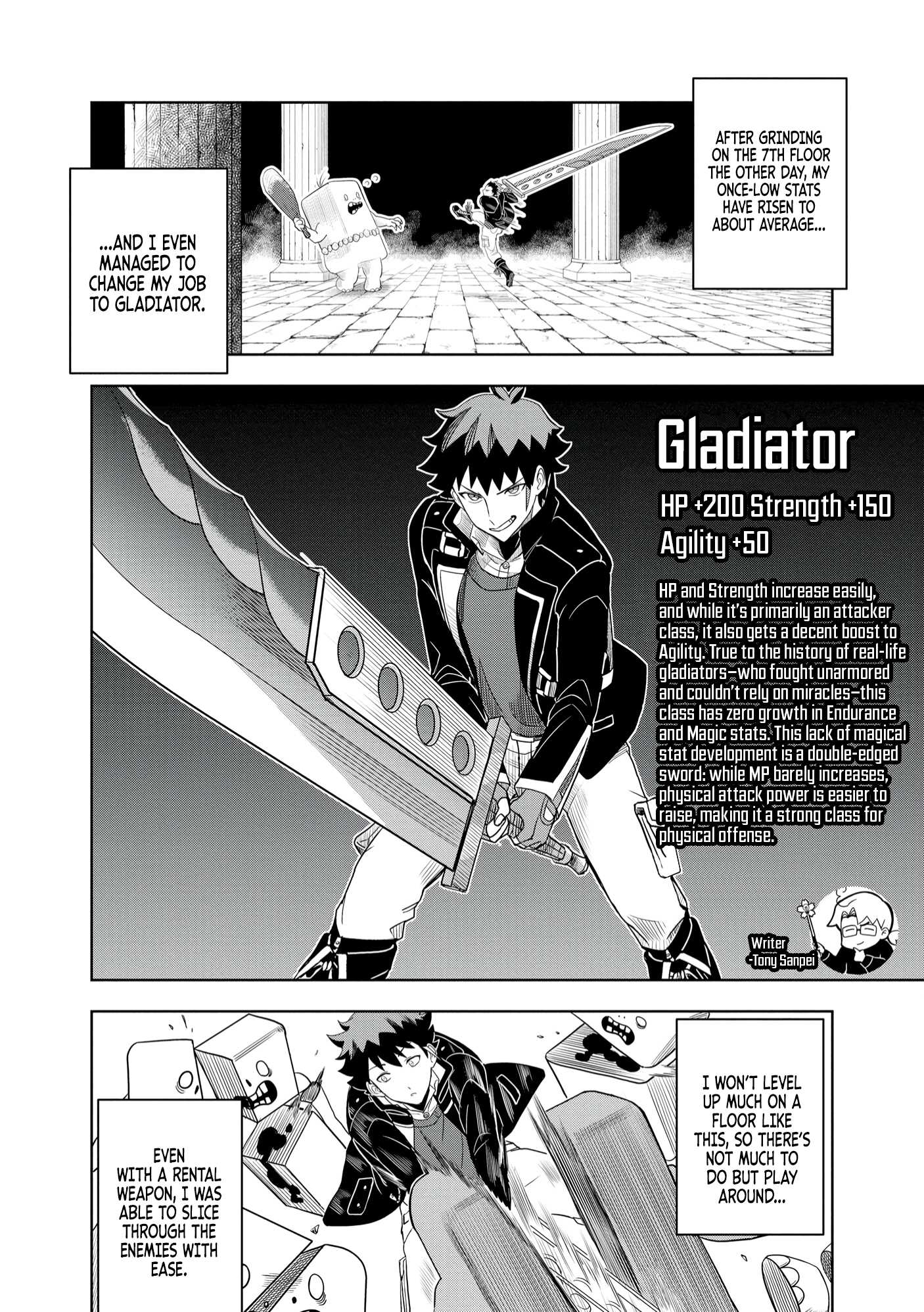 I was Transmigrated as the Bottom-Tier of the Dungeon Academy, but I have a Strategy Guide for Some Reason Chapter 9 page 5