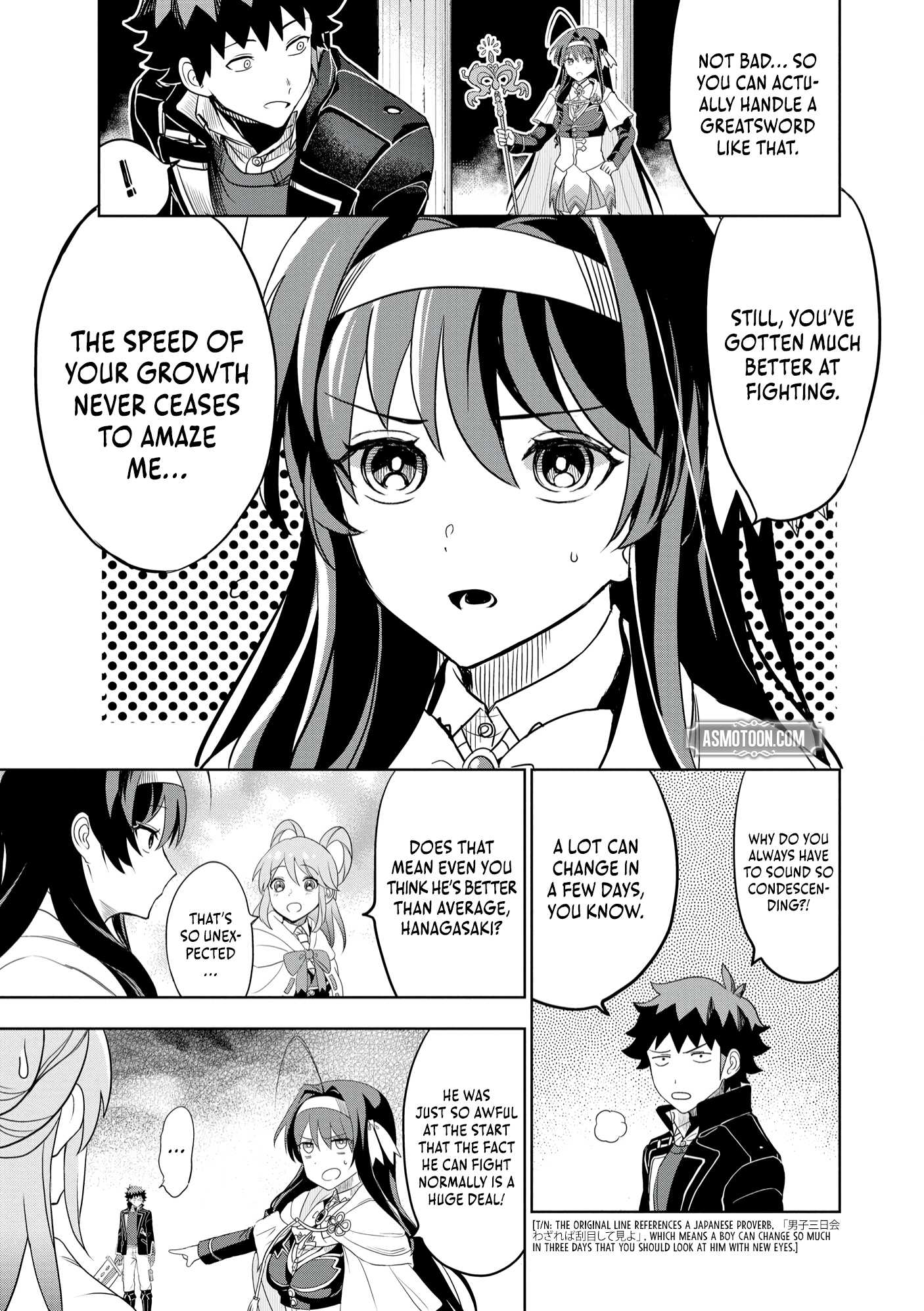 I was Transmigrated as the Bottom-Tier of the Dungeon Academy, but I have a Strategy Guide for Some Reason Chapter 9 page 6