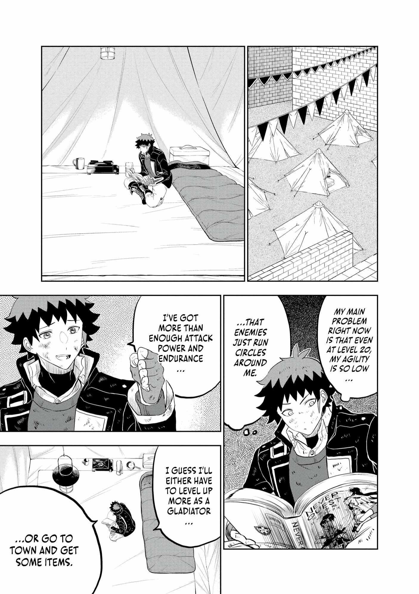 I was Transmigrated as the Bottom-Tier of the Dungeon Academy, but I have a Strategy Guide for Some Reason Chapter 11 page 4