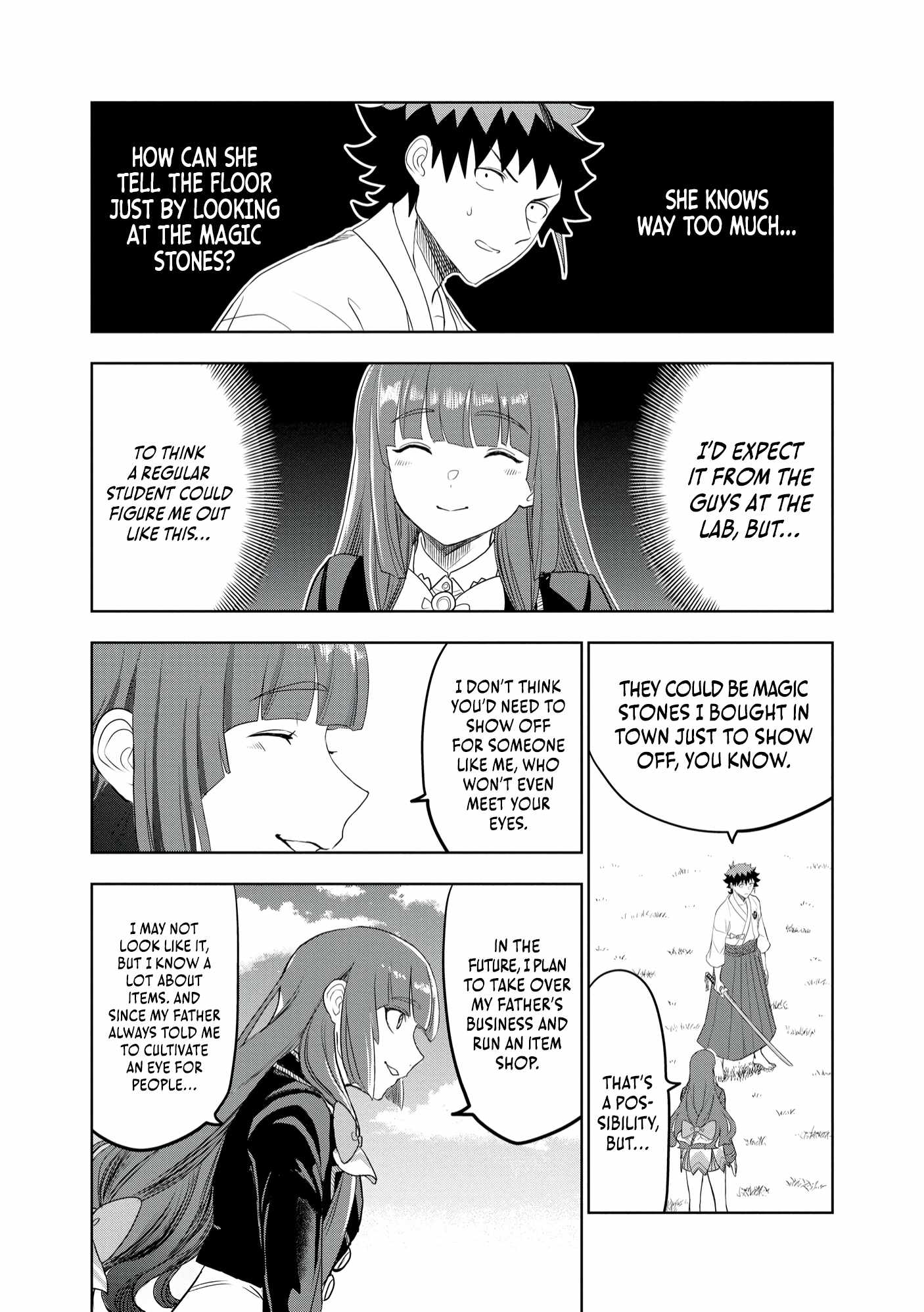 I was Transmigrated as the Bottom-Tier of the Dungeon Academy, but I have a Strategy Guide for Some Reason Chapter 13 page 20