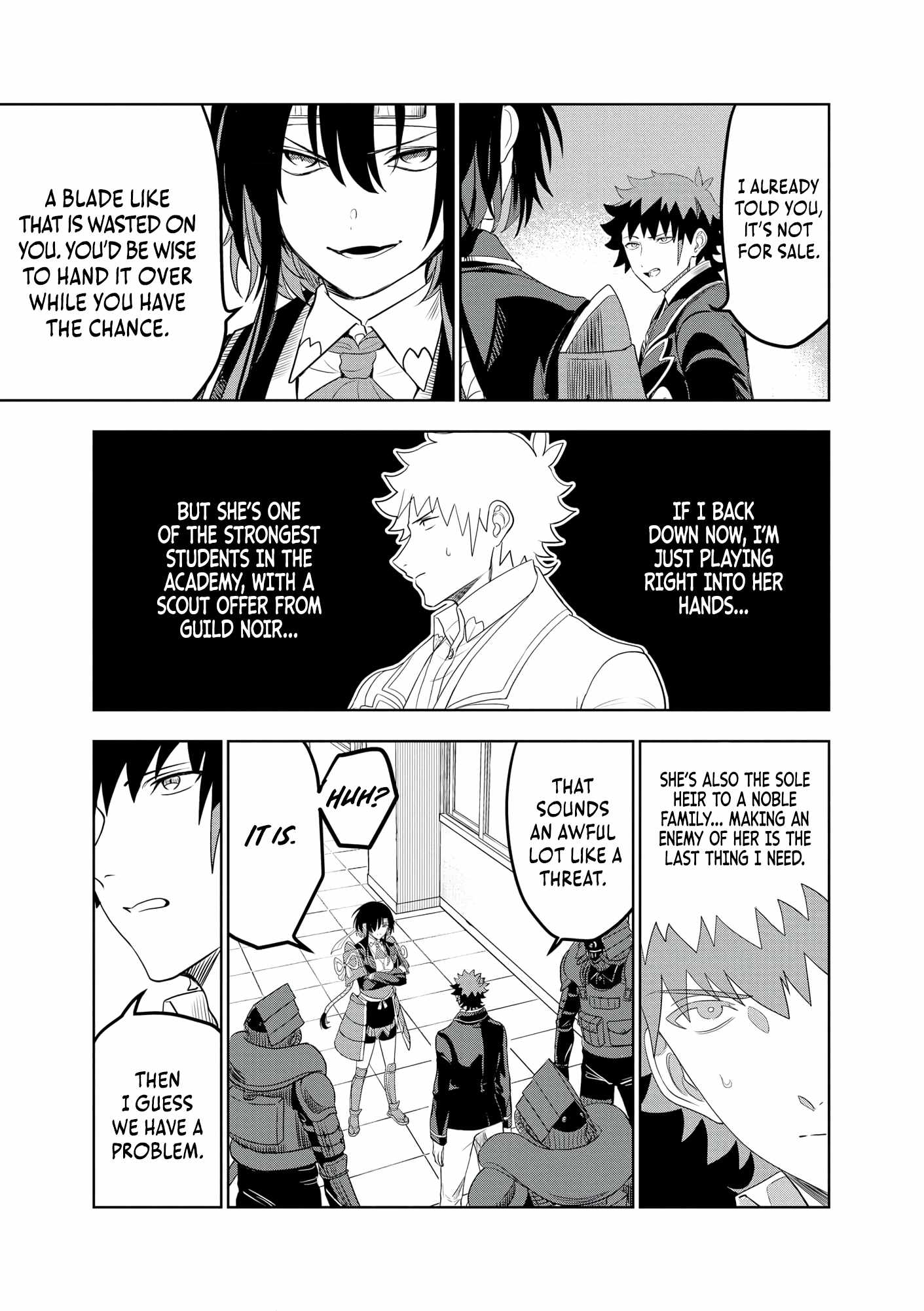 I was Transmigrated as the Bottom-Tier of the Dungeon Academy, but I have a Strategy Guide for Some Reason Chapter 16 page 12