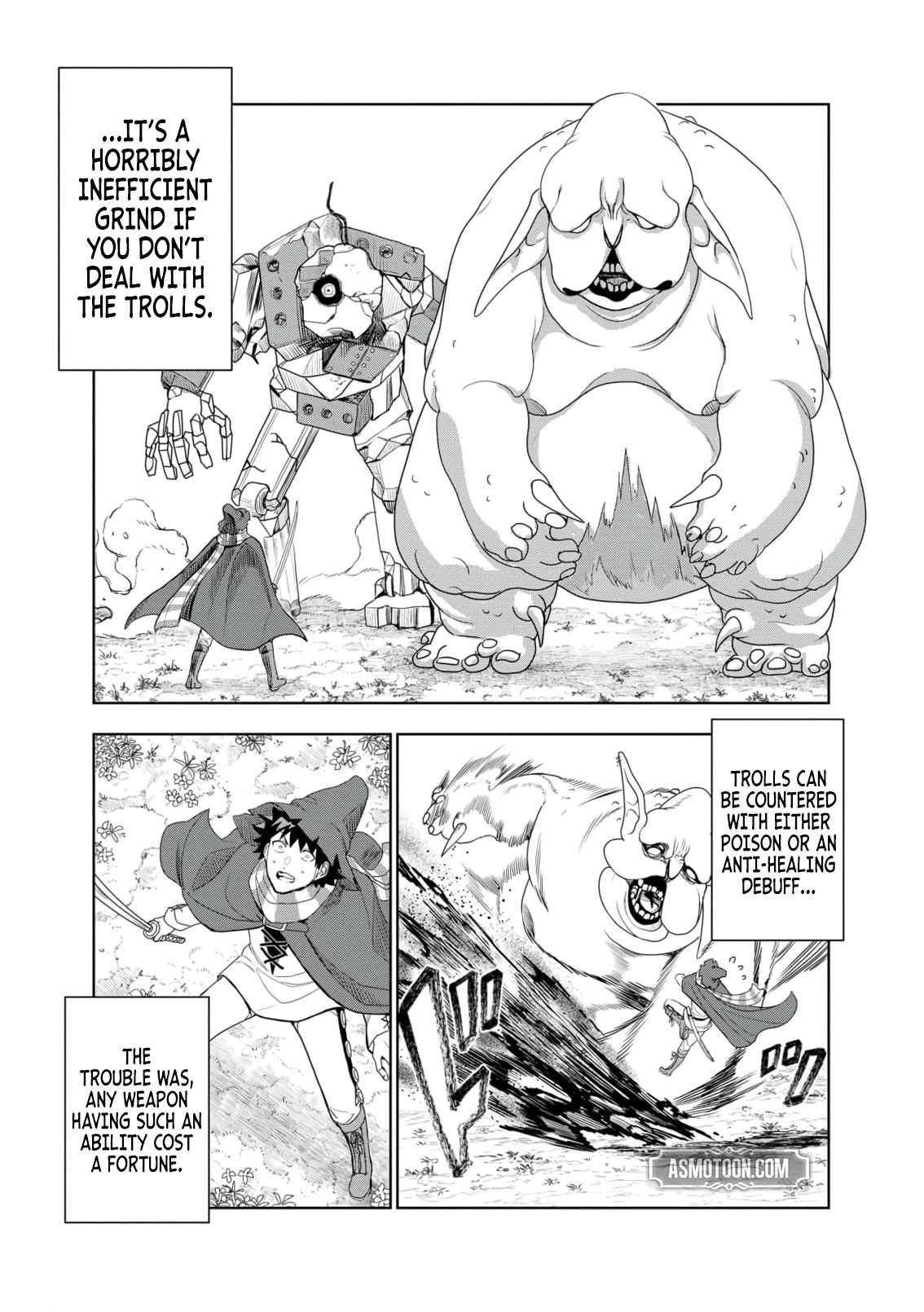 I was Transmigrated as the Bottom-Tier of the Dungeon Academy, but I have a Strategy Guide for Some Reason Chapter 17 page 9
