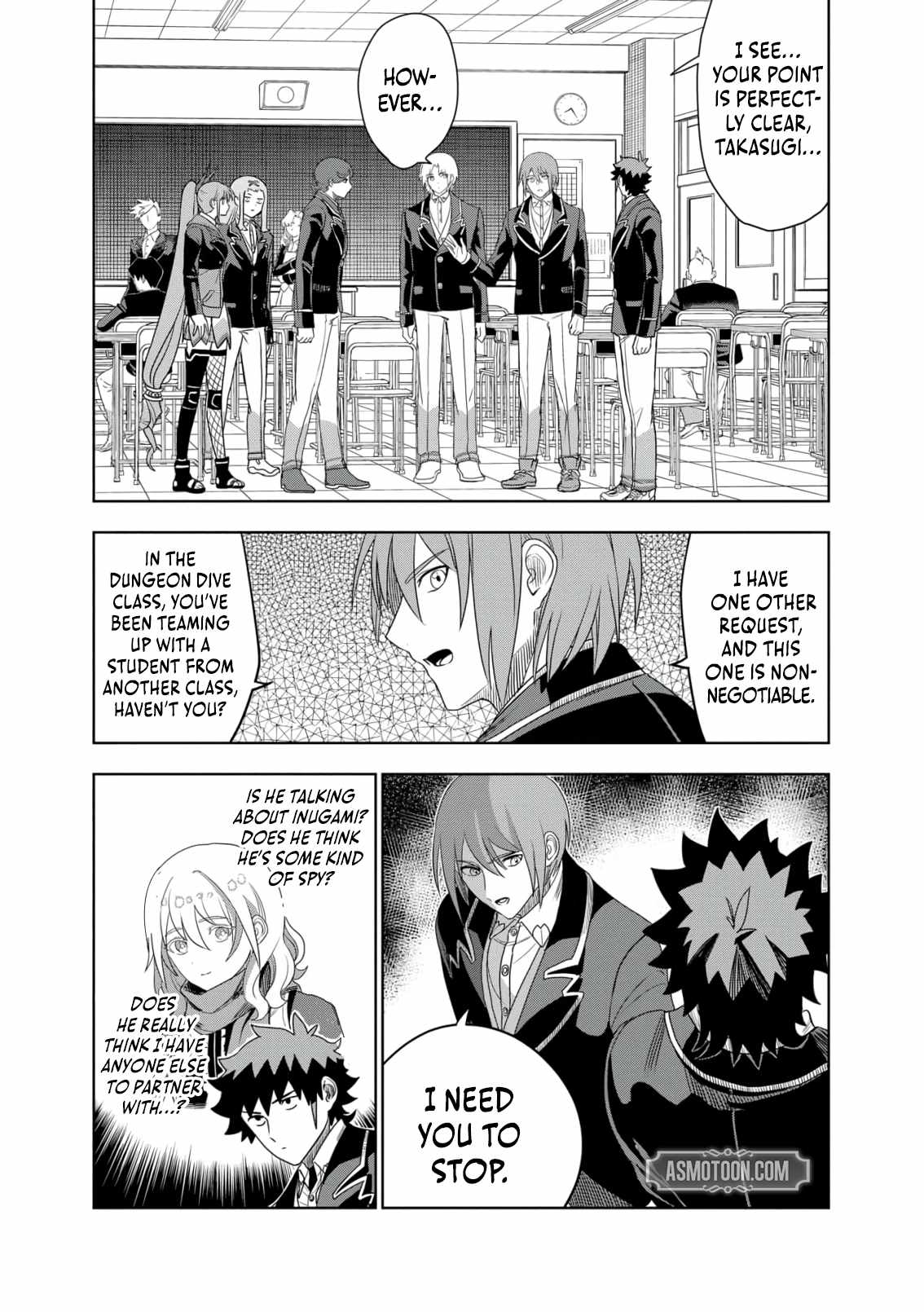 I was Transmigrated as the Bottom-Tier of the Dungeon Academy, but I have a Strategy Guide for Some Reason Chapter 18 page 13