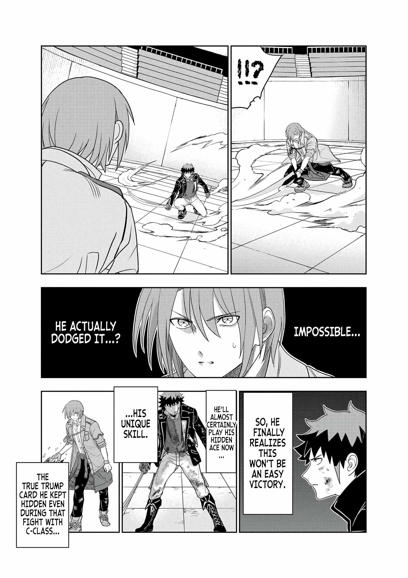 I was Transmigrated as the Bottom-Tier of the Dungeon Academy, but I have a Strategy Guide for Some Reason Chapter 19 page 14