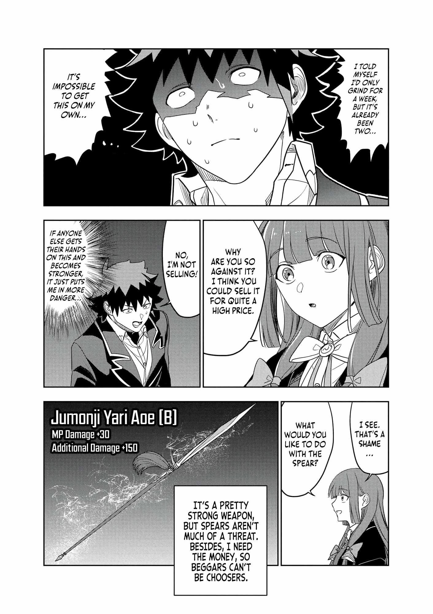 I was Transmigrated as the Bottom-Tier of the Dungeon Academy, but I have a Strategy Guide for Some Reason Chapter 20 page 14