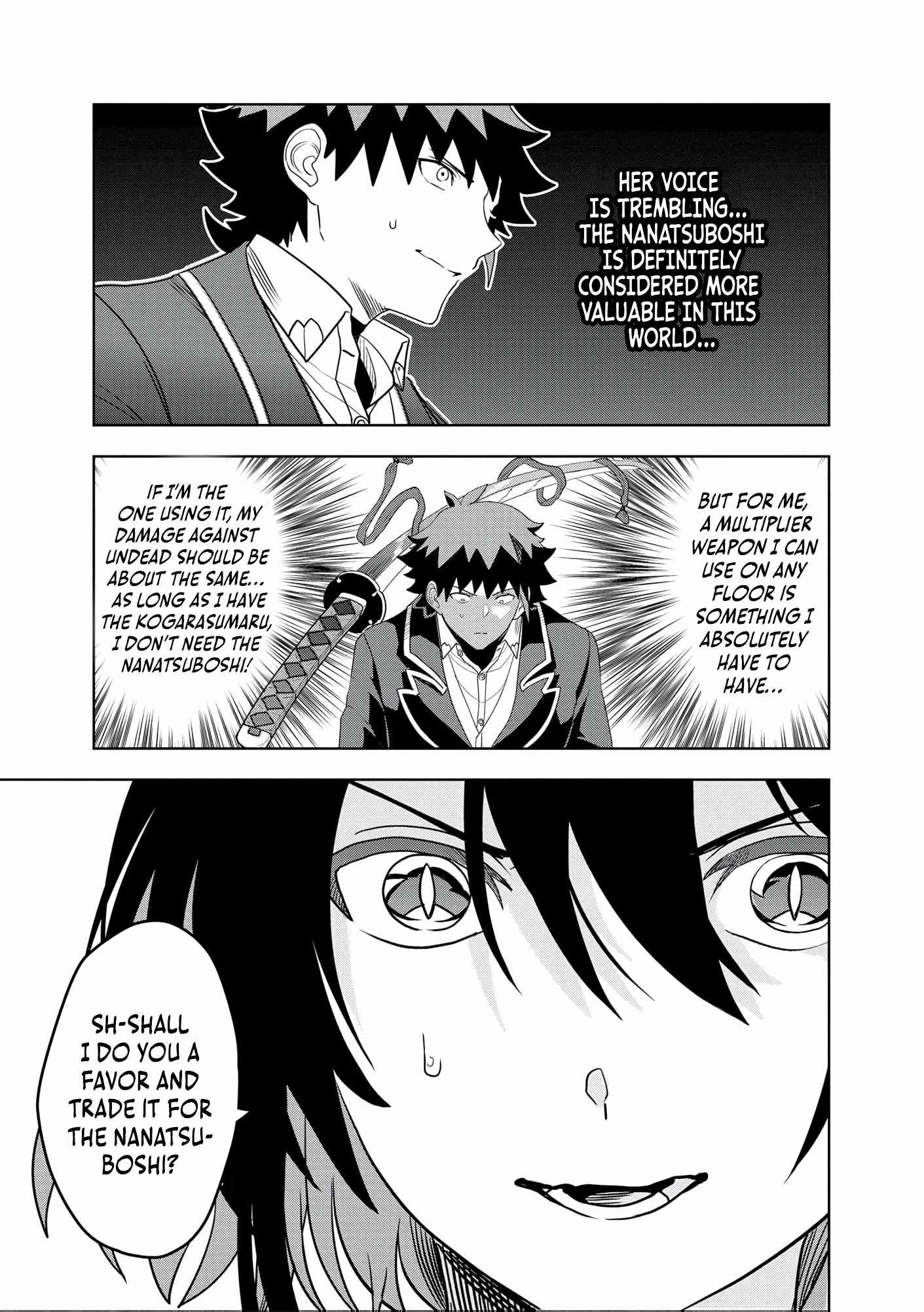 I was Transmigrated as the Bottom-Tier of the Dungeon Academy, but I have a Strategy Guide for Some Reason Chapter 20 page 26