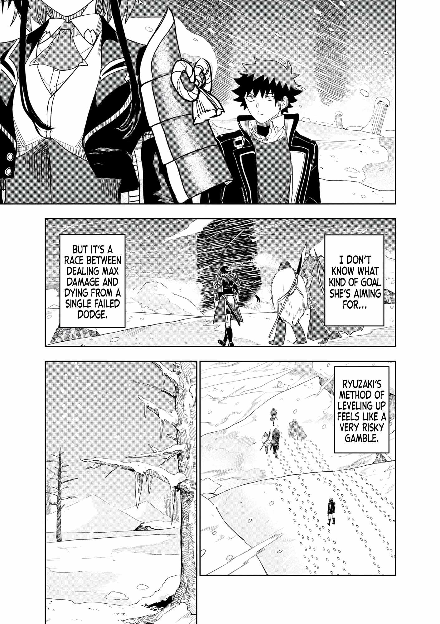 I was Transmigrated as the Bottom-Tier of the Dungeon Academy, but I have a Strategy Guide for Some Reason Chapter 21 page 12