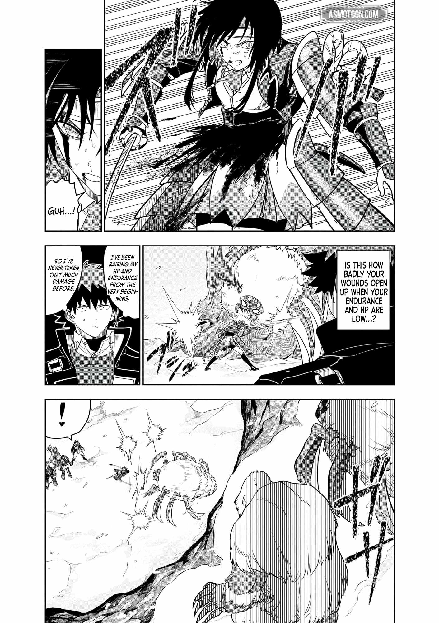 I was Transmigrated as the Bottom-Tier of the Dungeon Academy, but I have a Strategy Guide for Some Reason Chapter 21 page 13