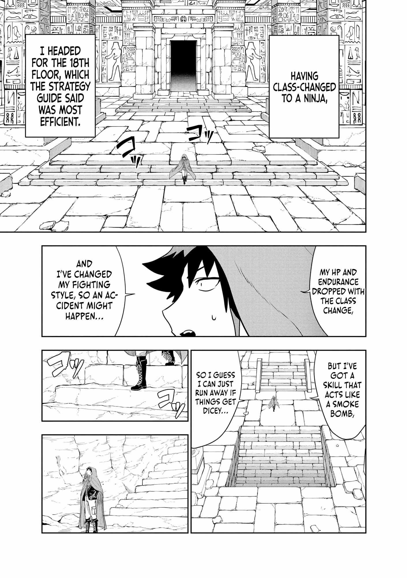 I was Transmigrated as the Bottom-Tier of the Dungeon Academy, but I have a Strategy Guide for Some Reason Chapter 21 page 34