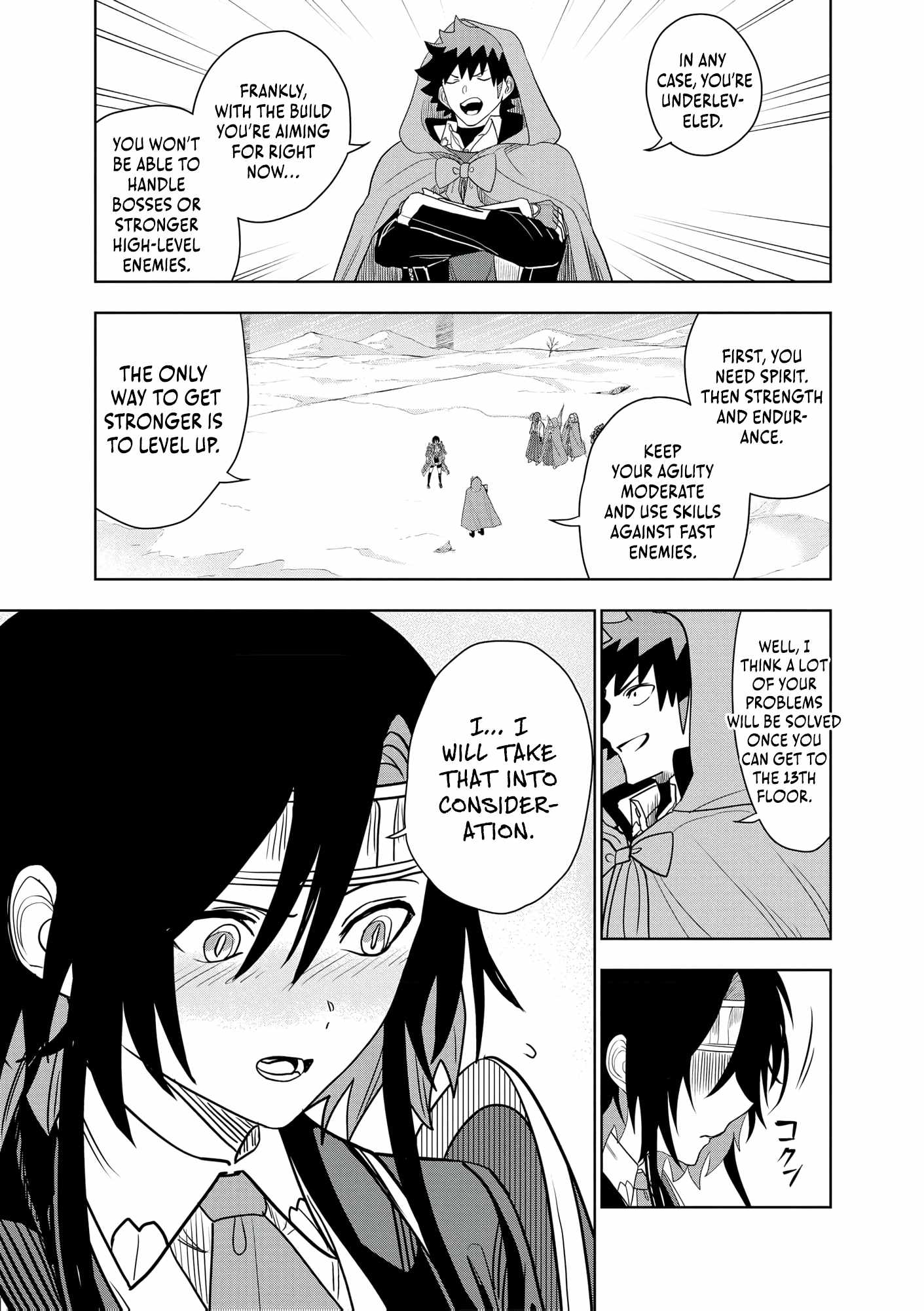 I was Transmigrated as the Bottom-Tier of the Dungeon Academy, but I have a Strategy Guide for Some Reason Chapter 21 page 32