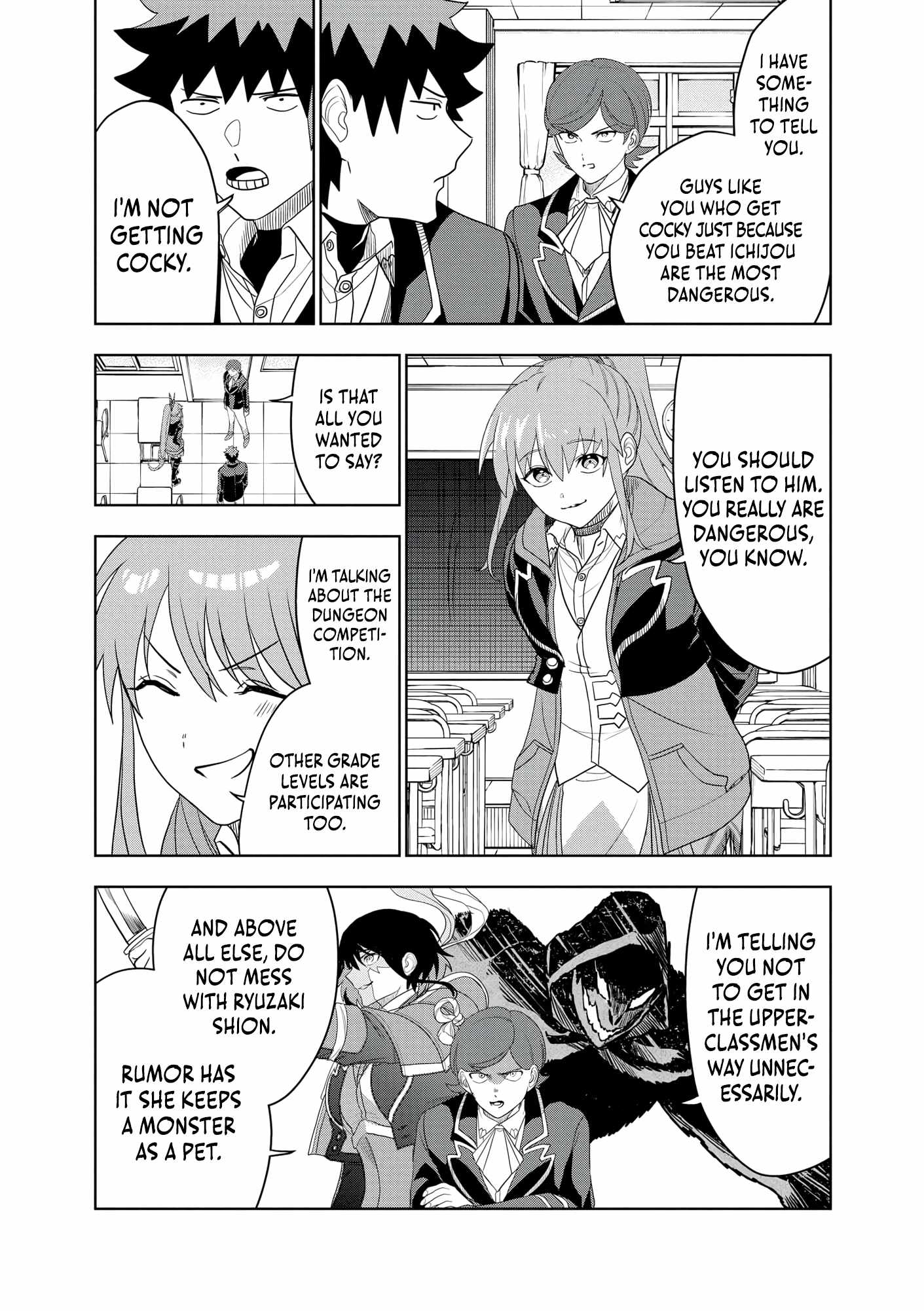 I was Transmigrated as the Bottom-Tier of the Dungeon Academy, but I have a Strategy Guide for Some Reason Chapter 22 page 17