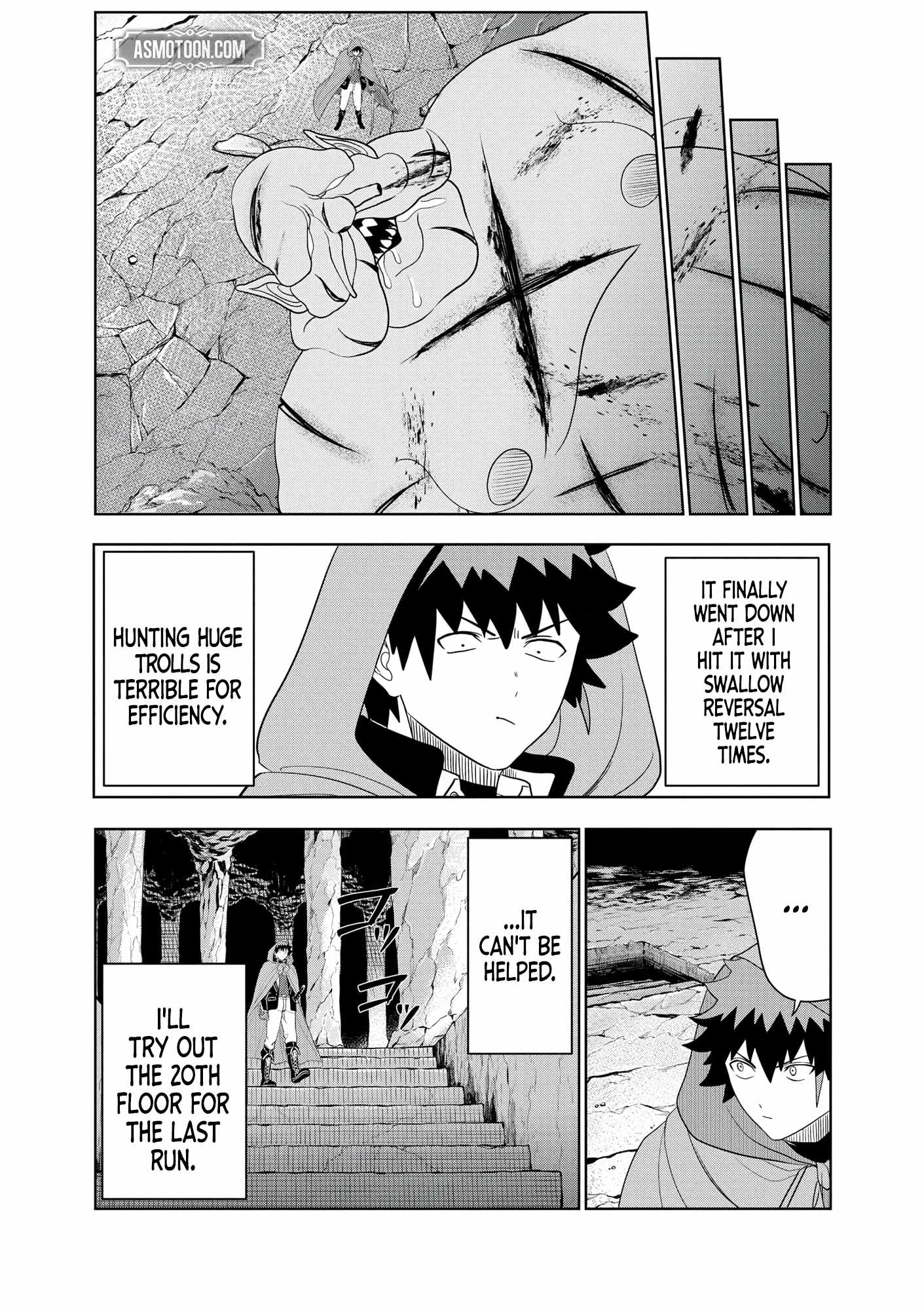 I was Transmigrated as the Bottom-Tier of the Dungeon Academy, but I have a Strategy Guide for Some Reason Chapter 22 page 12