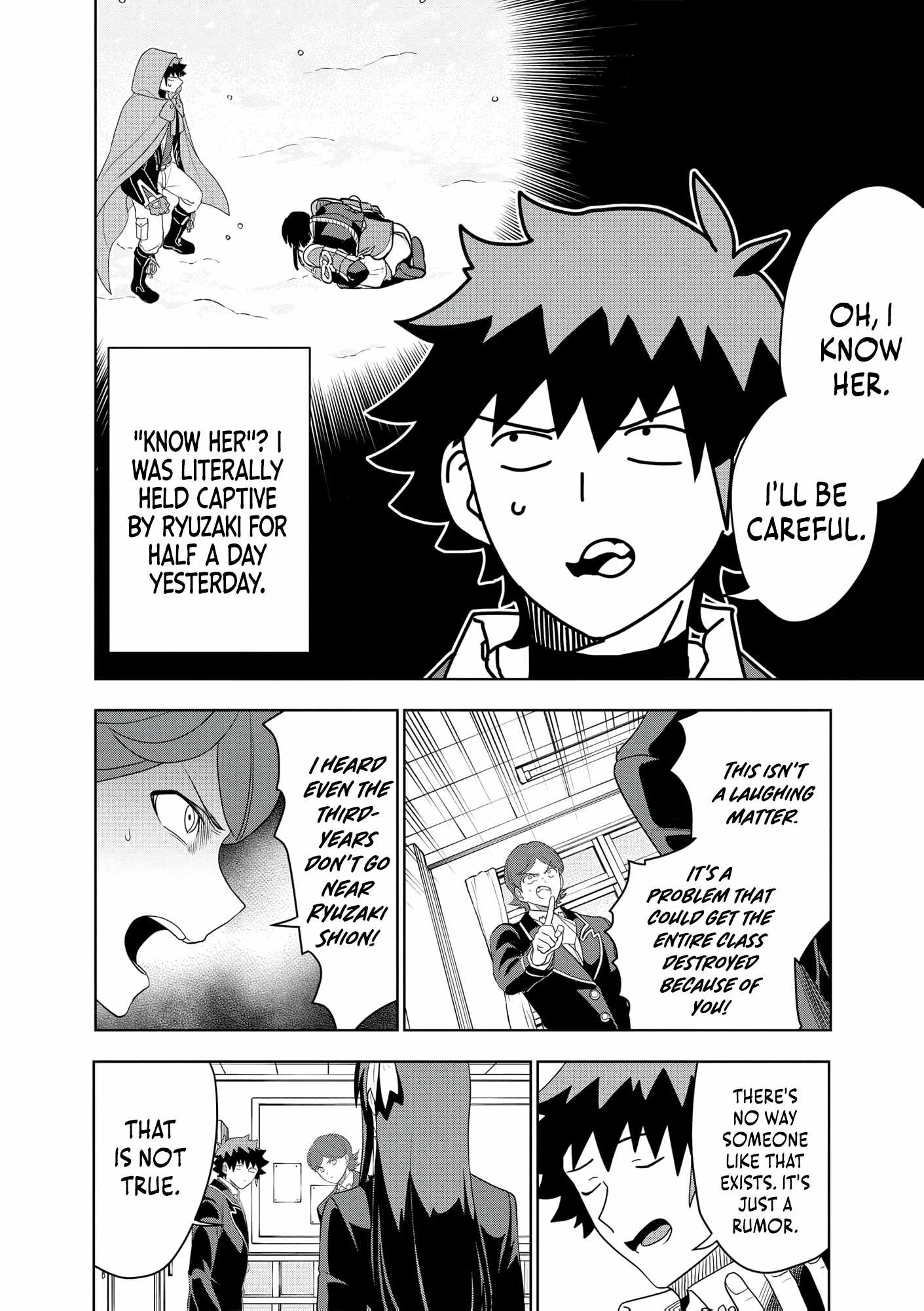 I was Transmigrated as the Bottom-Tier of the Dungeon Academy, but I have a Strategy Guide for Some Reason Chapter 22 page 18