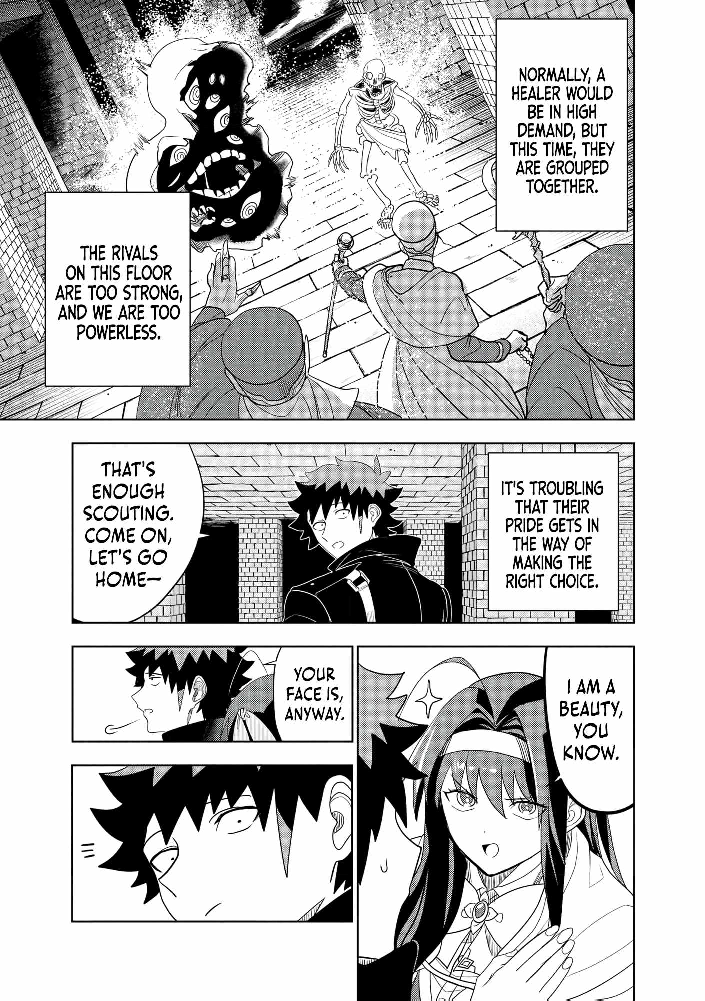 I was Transmigrated as the Bottom-Tier of the Dungeon Academy, but I have a Strategy Guide for Some Reason Chapter 22 page 27