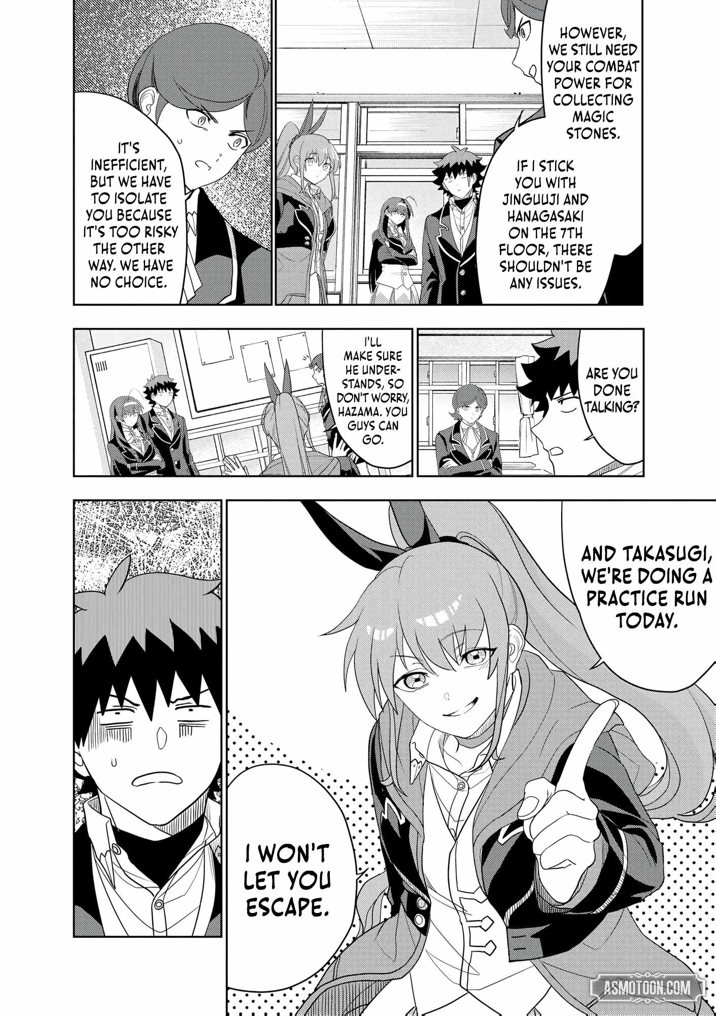 I was Transmigrated as the Bottom-Tier of the Dungeon Academy, but I have a Strategy Guide for Some Reason Chapter 22 page 20