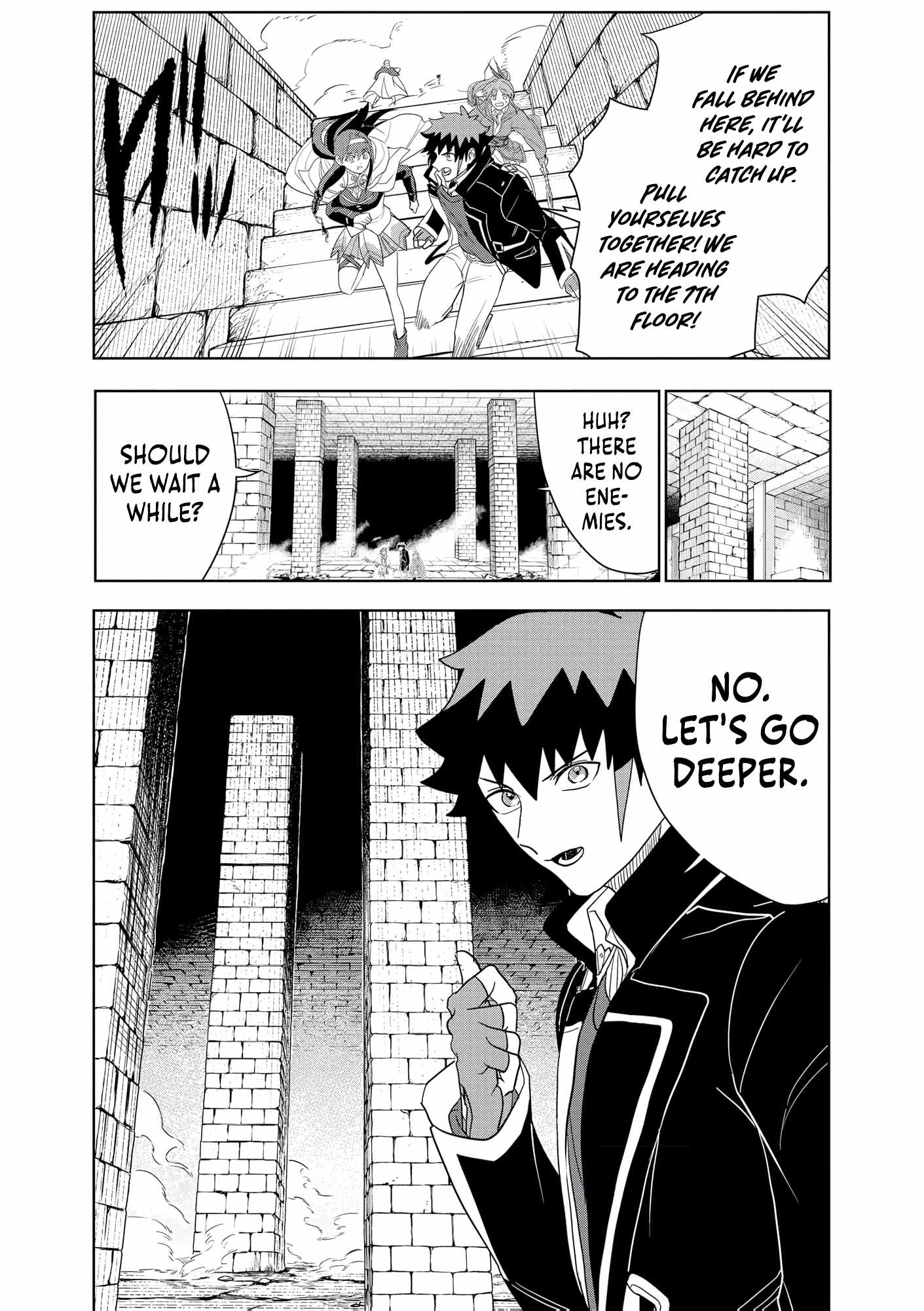 I was Transmigrated as the Bottom-Tier of the Dungeon Academy, but I have a Strategy Guide for Some Reason Chapter 22 page 34