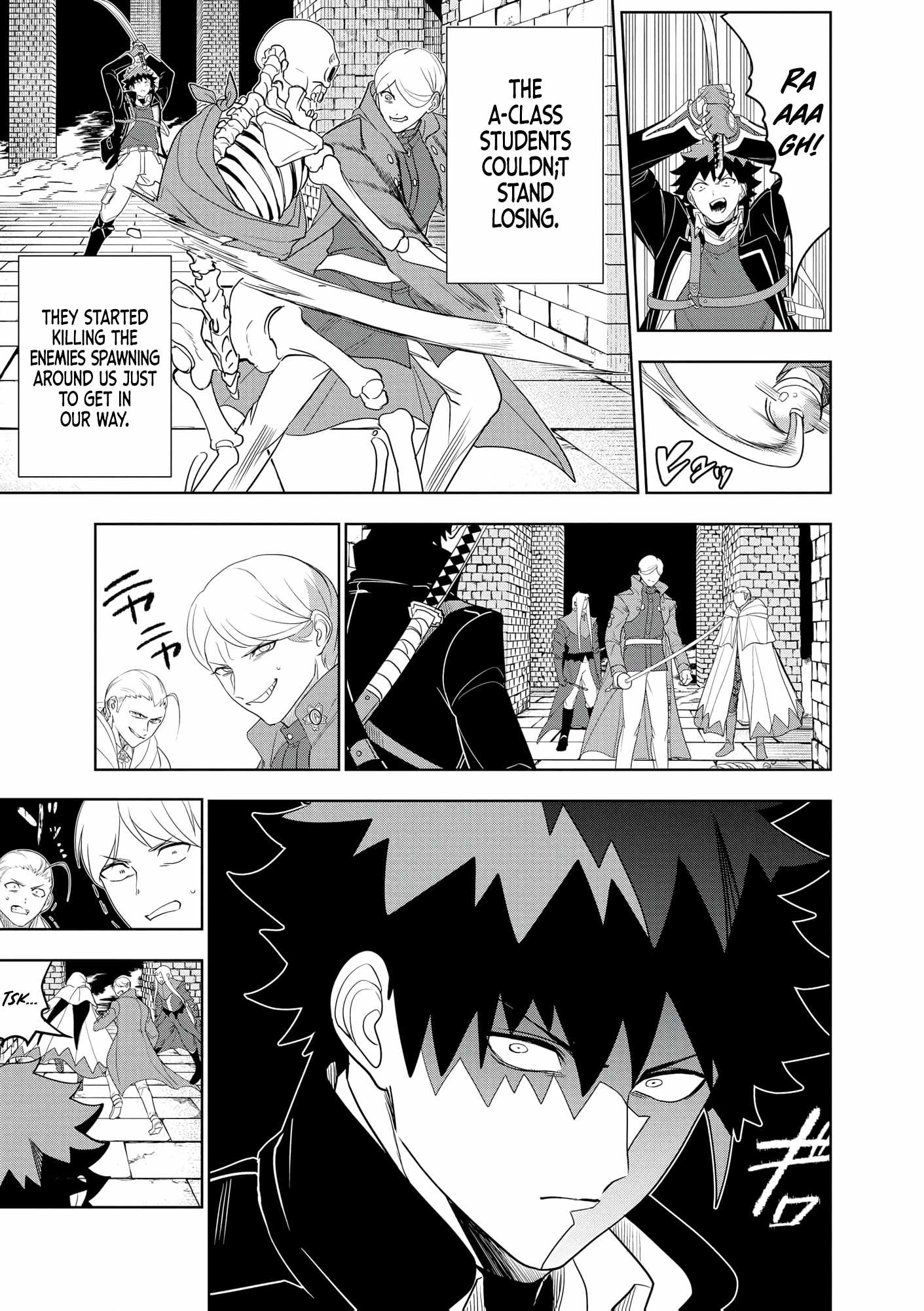 I was Transmigrated as the Bottom-Tier of the Dungeon Academy, but I have a Strategy Guide for Some Reason Chapter 23 page 8