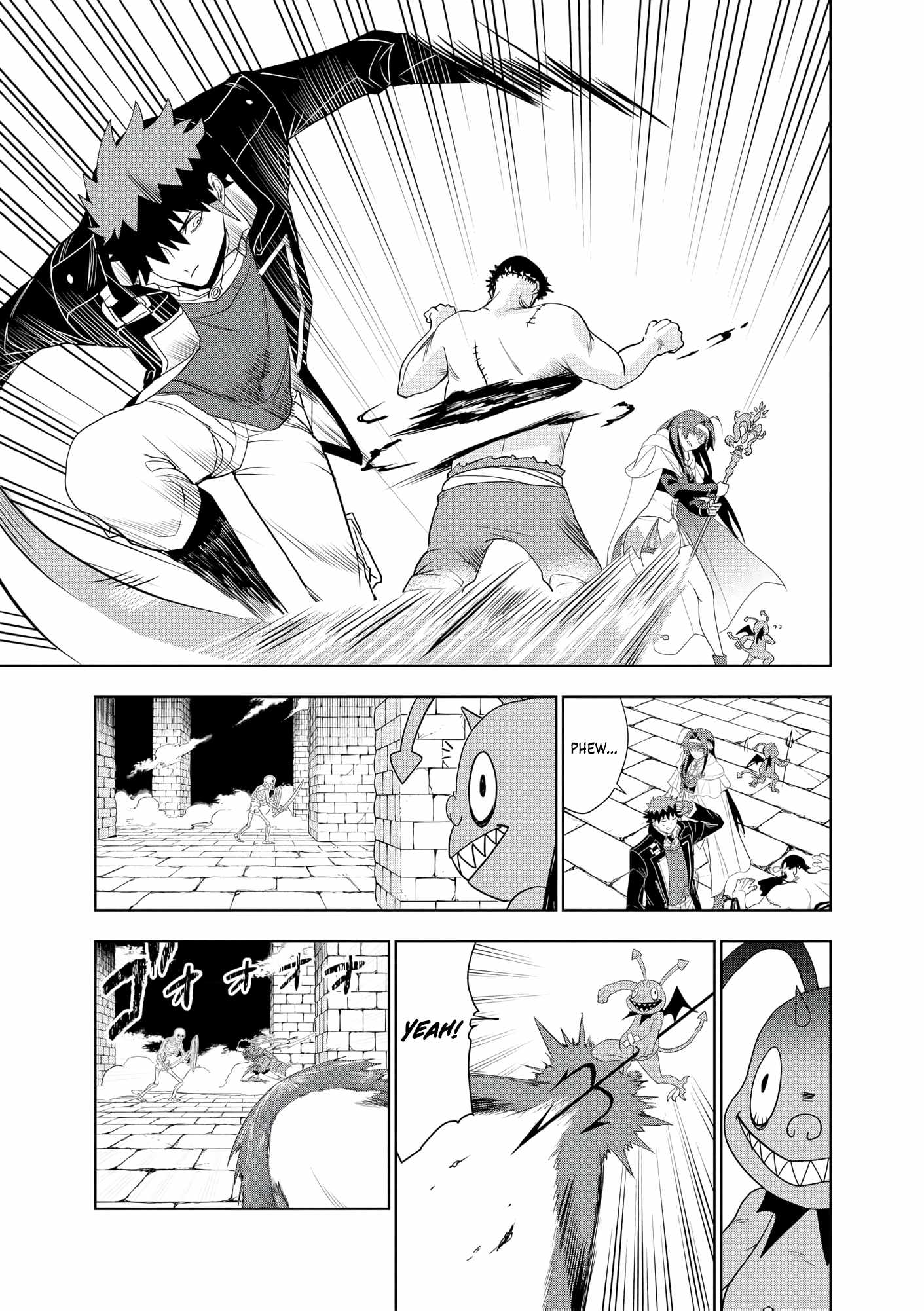 I was Transmigrated as the Bottom-Tier of the Dungeon Academy, but I have a Strategy Guide for Some Reason Chapter 23 page 14