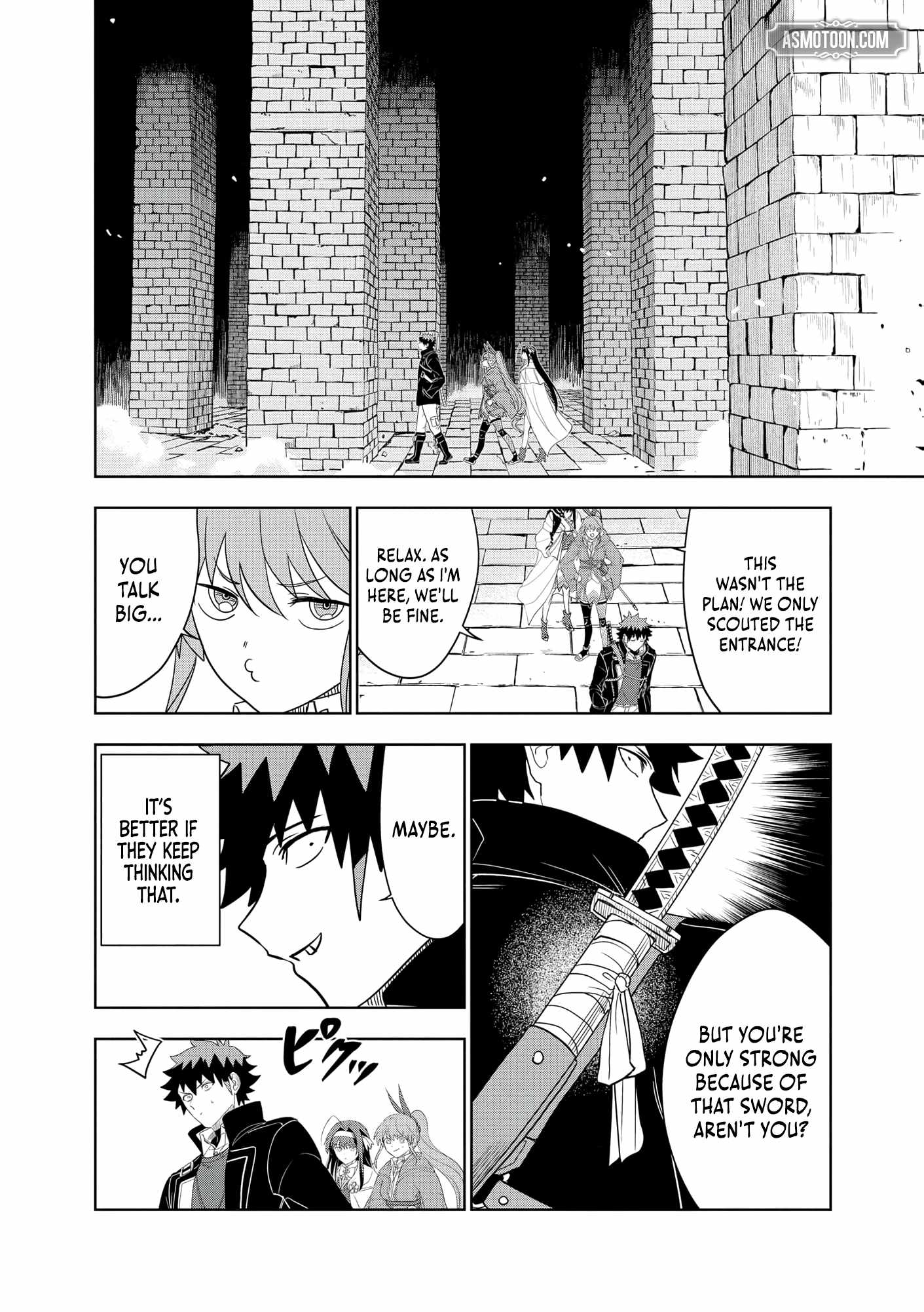 I was Transmigrated as the Bottom-Tier of the Dungeon Academy, but I have a Strategy Guide for Some Reason Chapter 23 page 5