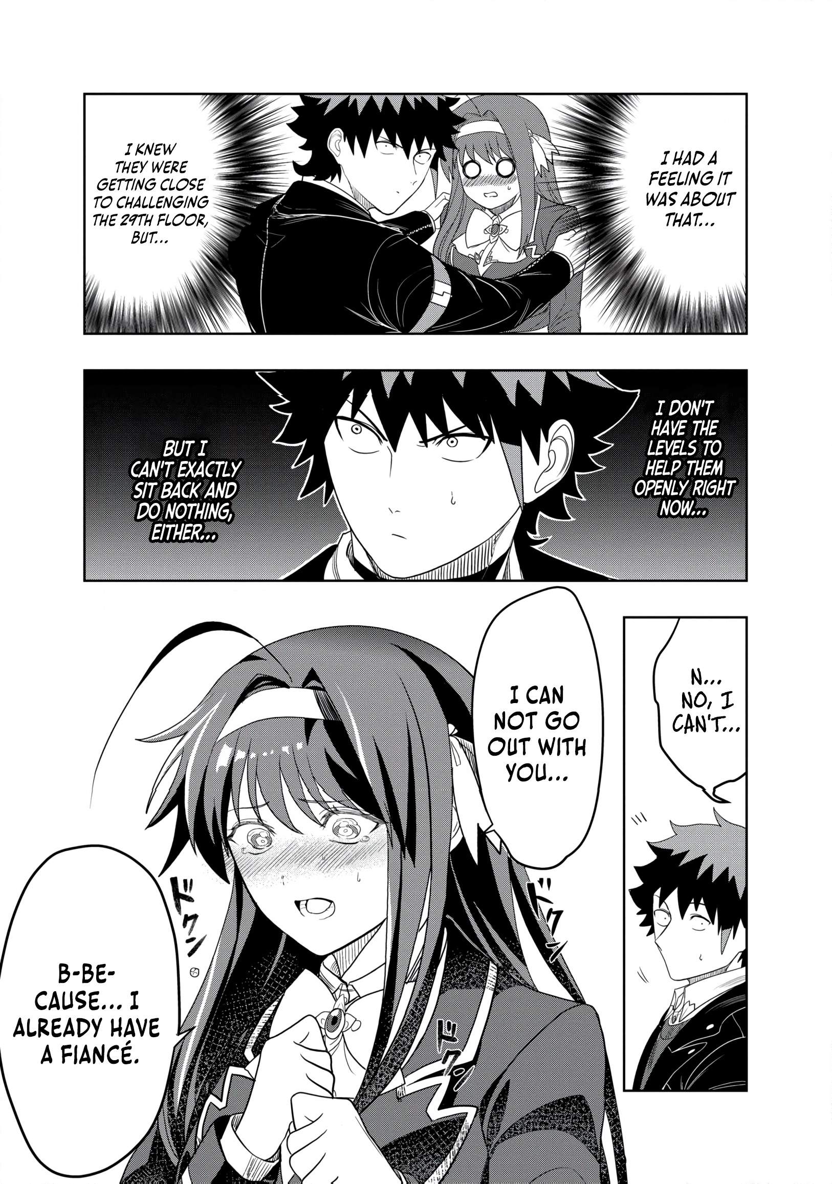 I was Transmigrated as the Bottom-Tier of the Dungeon Academy, but I have a Strategy Guide for Some Reason Chapter 25 page 4