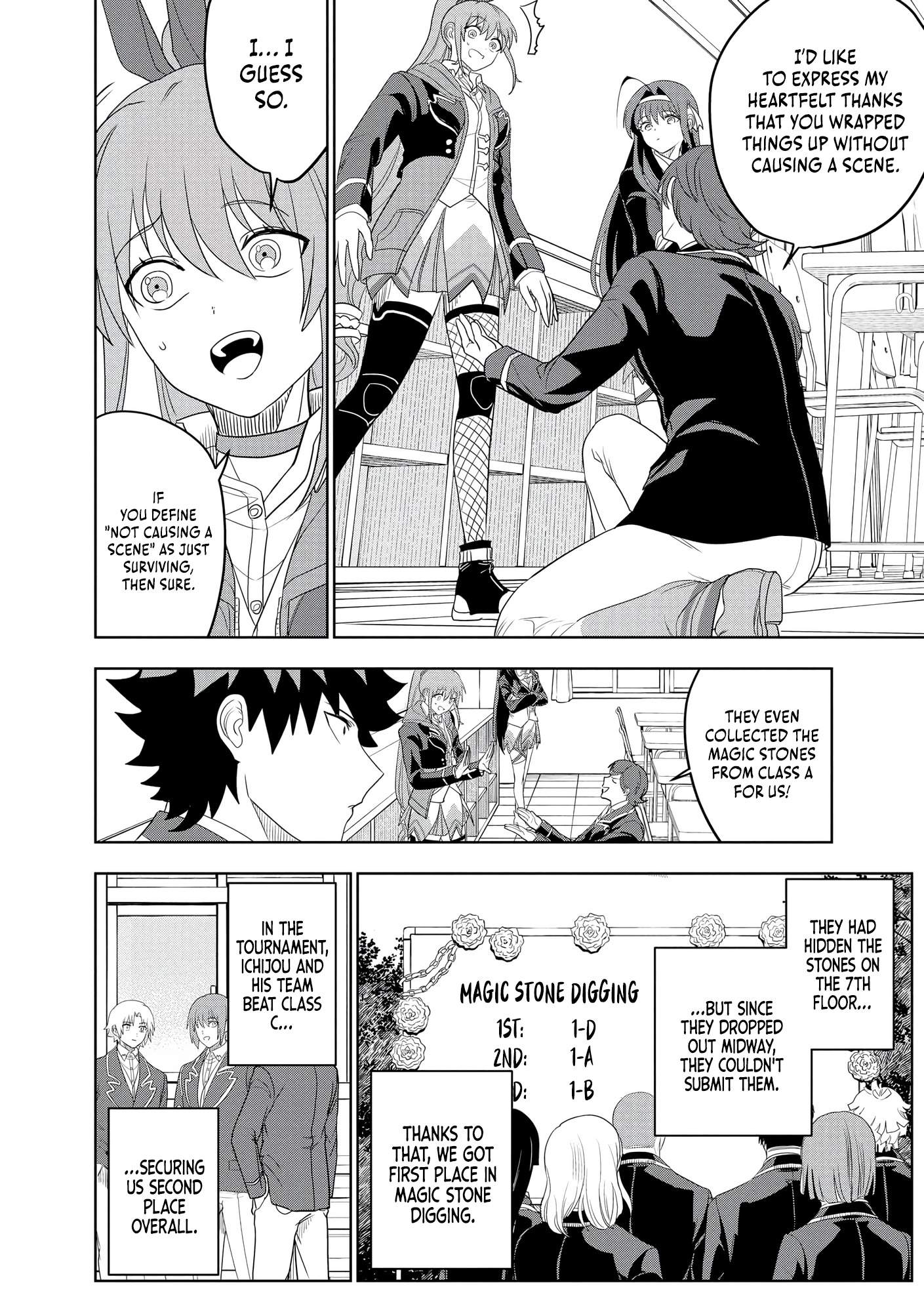 I was Transmigrated as the Bottom-Tier of the Dungeon Academy, but I have a Strategy Guide for Some Reason Chapter 24 page 7