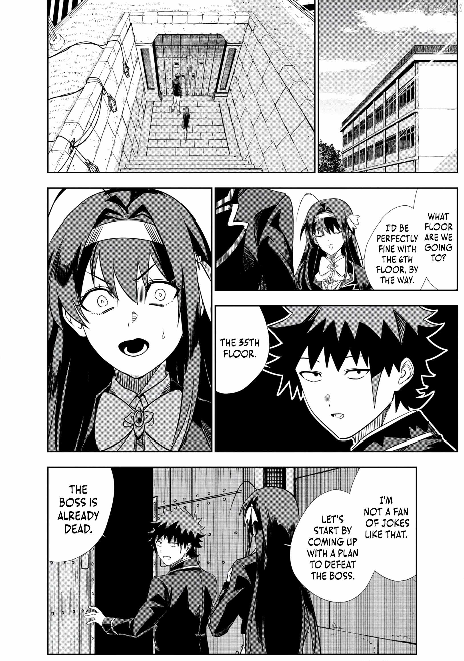 I was Transmigrated as the Bottom-Tier of the Dungeon Academy, but I have a Strategy Guide for Some Reason Chapter 28 page 16