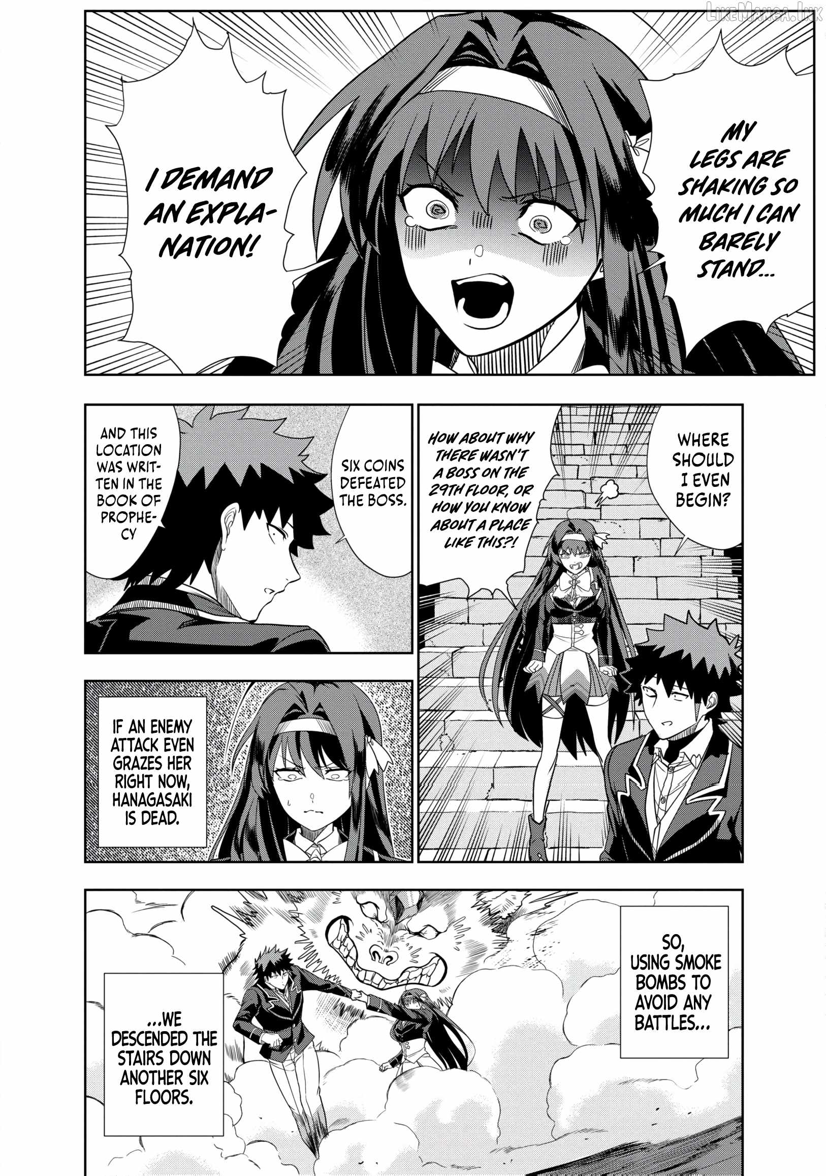 I was Transmigrated as the Bottom-Tier of the Dungeon Academy, but I have a Strategy Guide for Some Reason Chapter 28 page 18